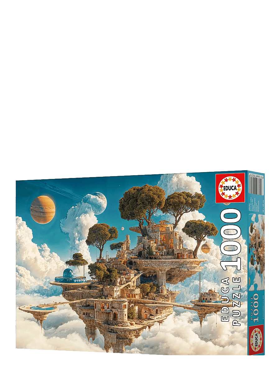 Educa - Educa 1000 Kingdom Of Clouds - klassiska pussel - multi - 1