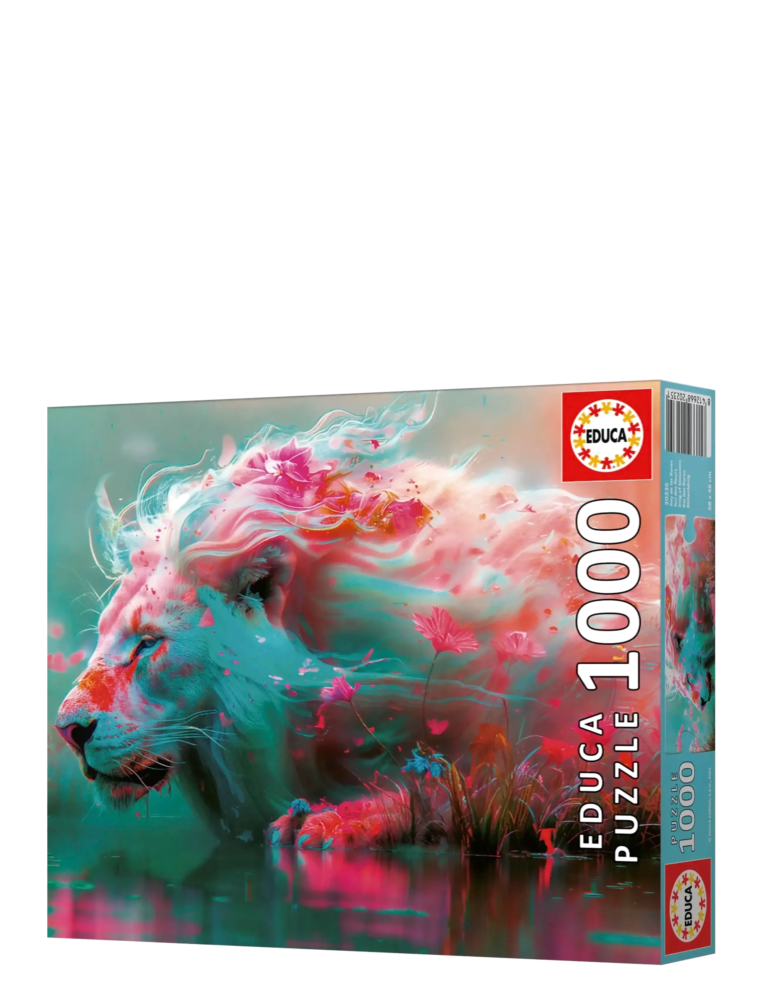 Educa - Educa 1000 King Of The Flowers - klassiske puslespil - multi - 1