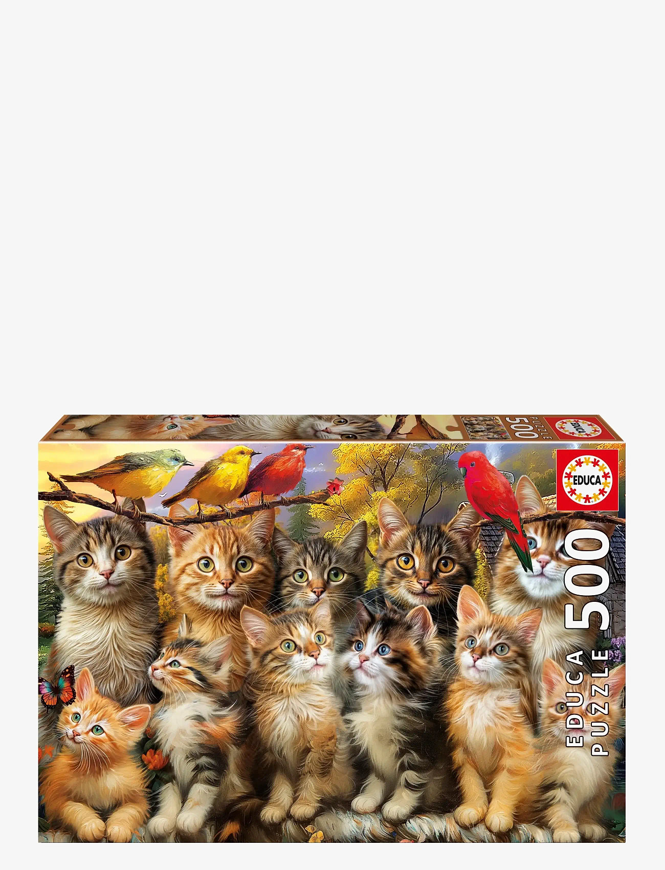 Educa - Educa 500 Kittens And Birds - classic puzzles - muti - 1