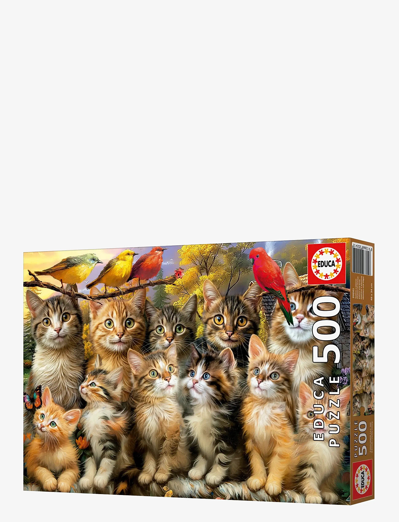 Educa - Educa 500 Kittens And Birds - classic puzzles - muti - 3