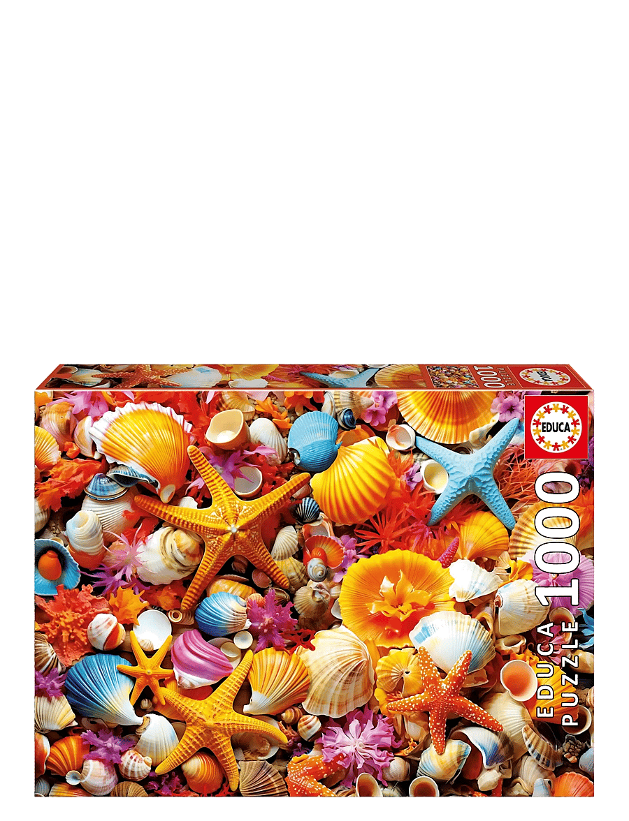 Educa - Educa 1000 Shell Collage - klassiske puslespil - muti - 1
