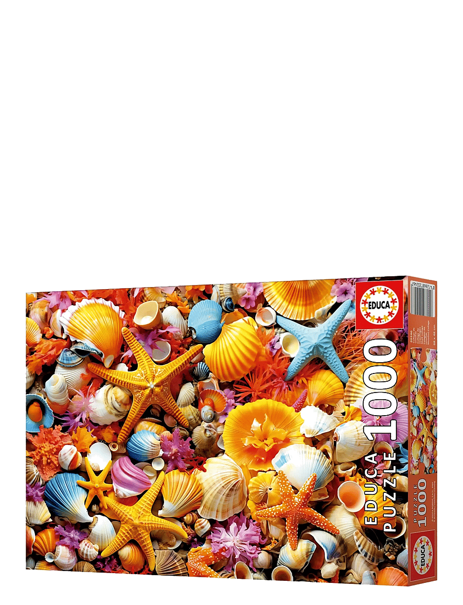 Educa - Educa 1000 Shell Collage - klassiske puslespil - muti - 3
