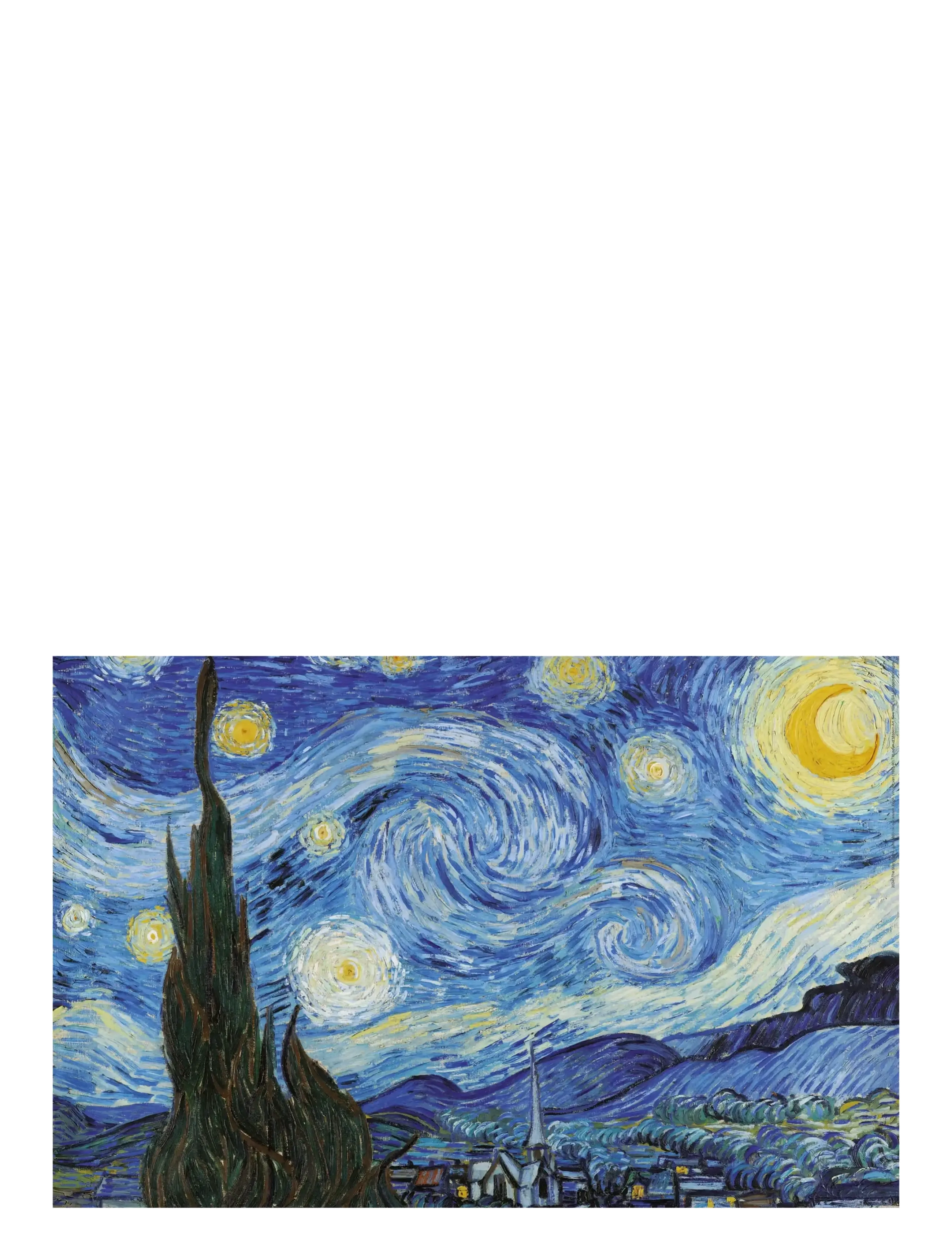 Educa - Educa Miniature 1000 The Starry Night, Van Gogh - klassiska pussel - muti - 1