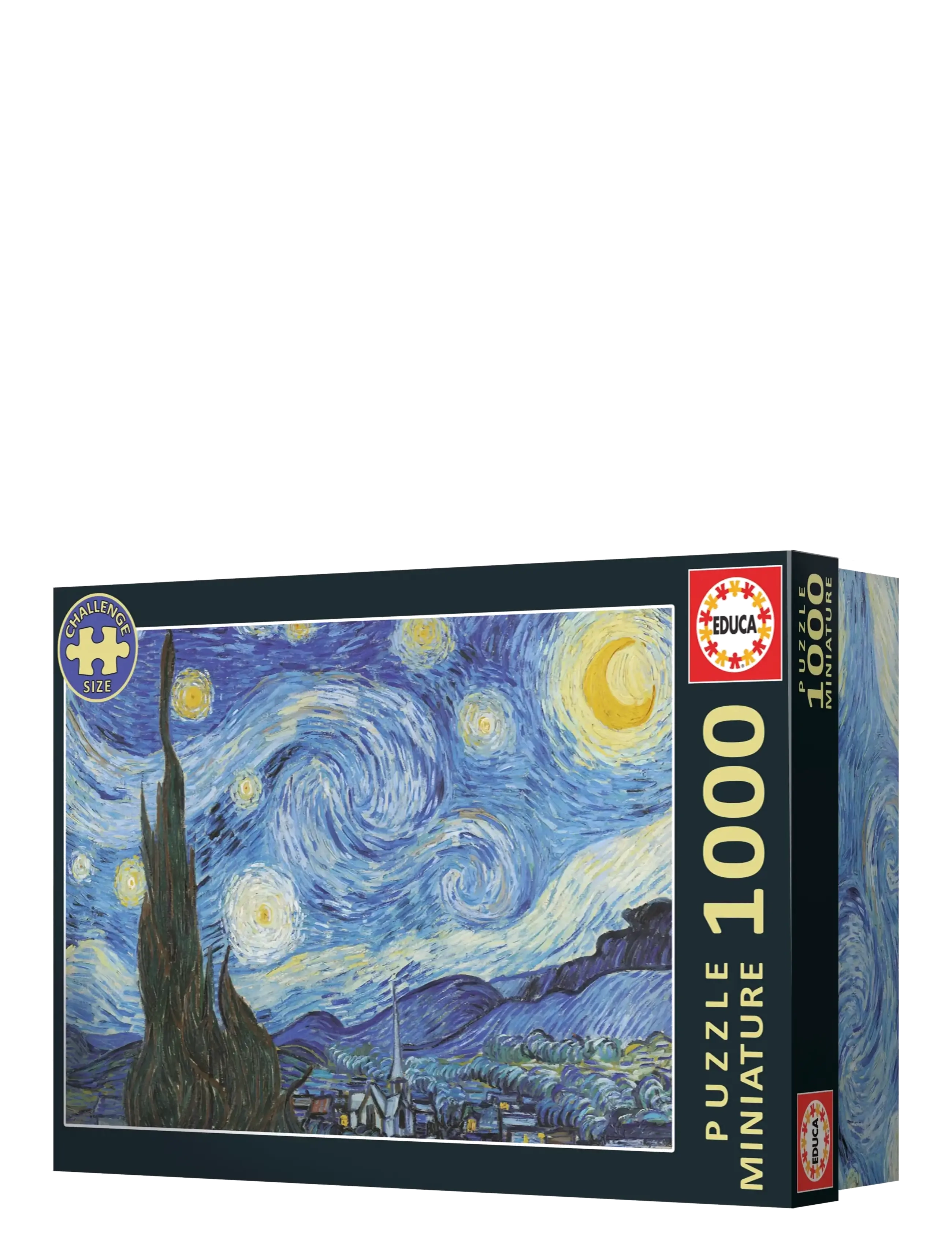 Educa - Educa Miniature 1000 The Starry Night, Van Gogh - klassiska pussel - muti - 2