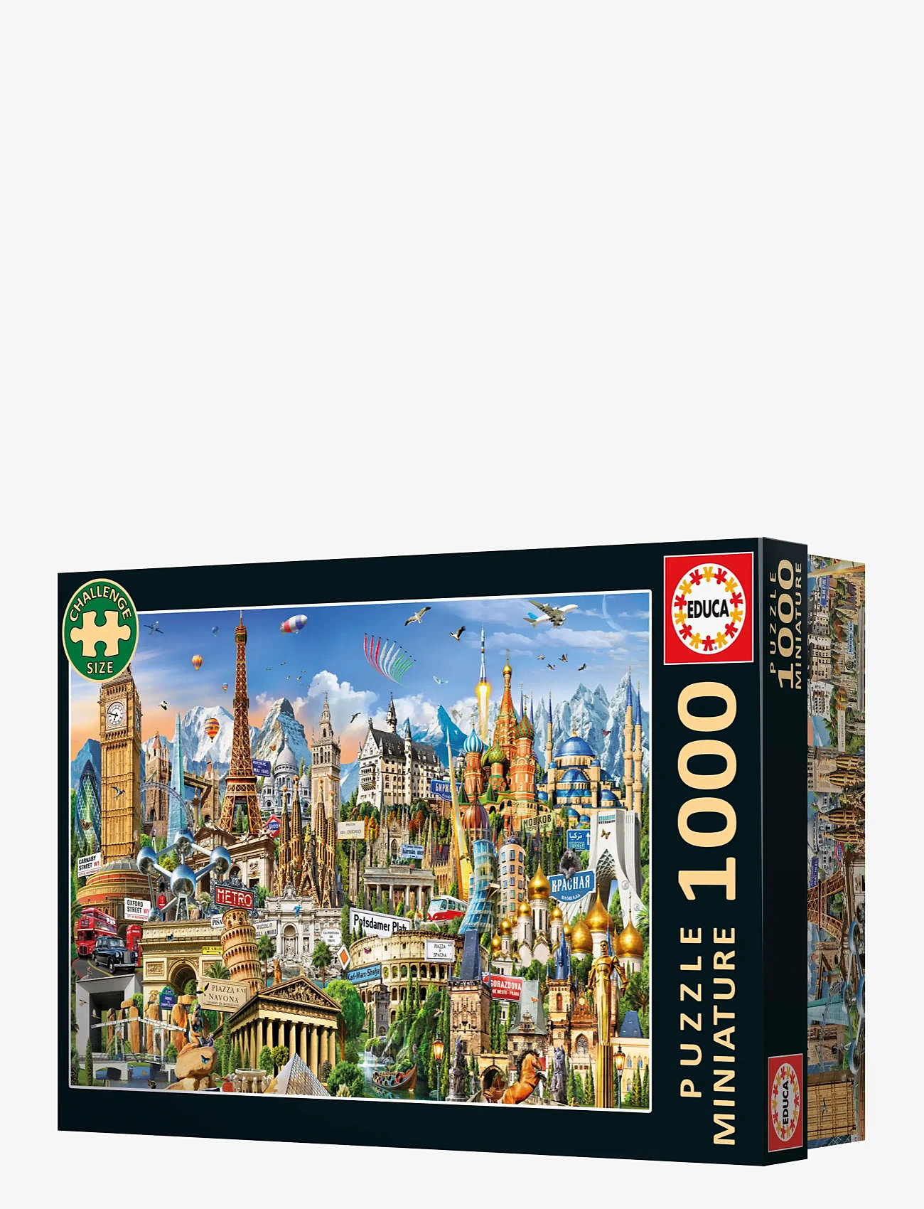 Educa - Educa Miniature 1000 Symbols Of Europe - klassiska pussel - muti - 2