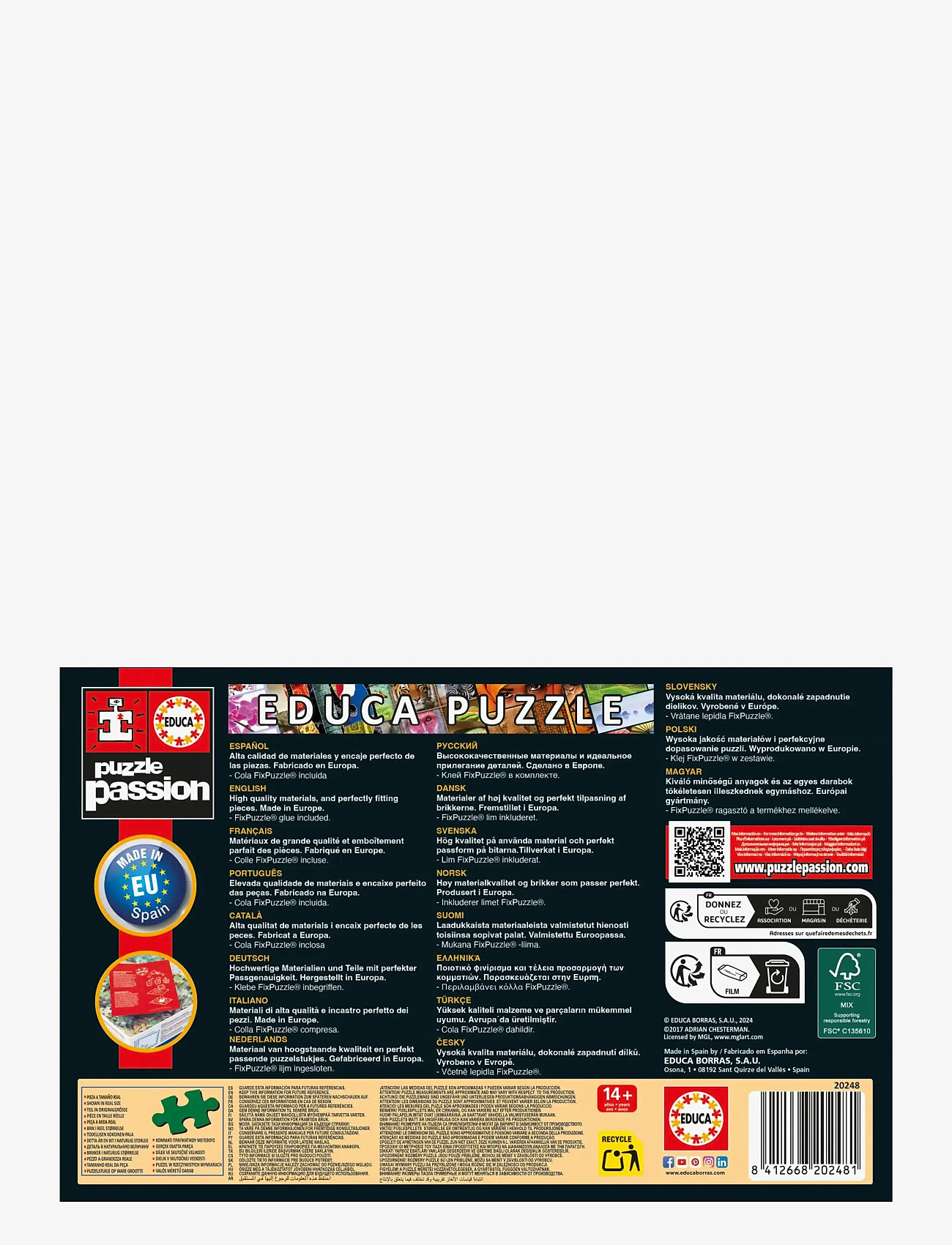 Educa - Educa Miniature 1000 Symbols Of Europe - klassiska pussel - muti - 3