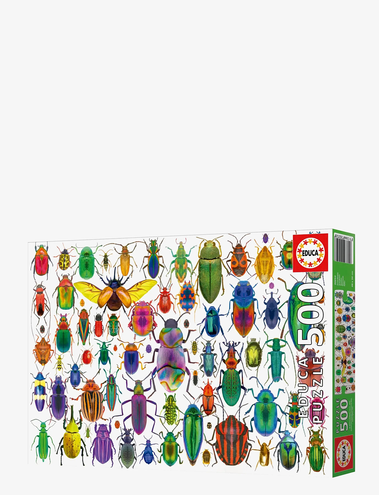 Educa - Educa 500 Beetles - klassiske puslespil - muti - 0