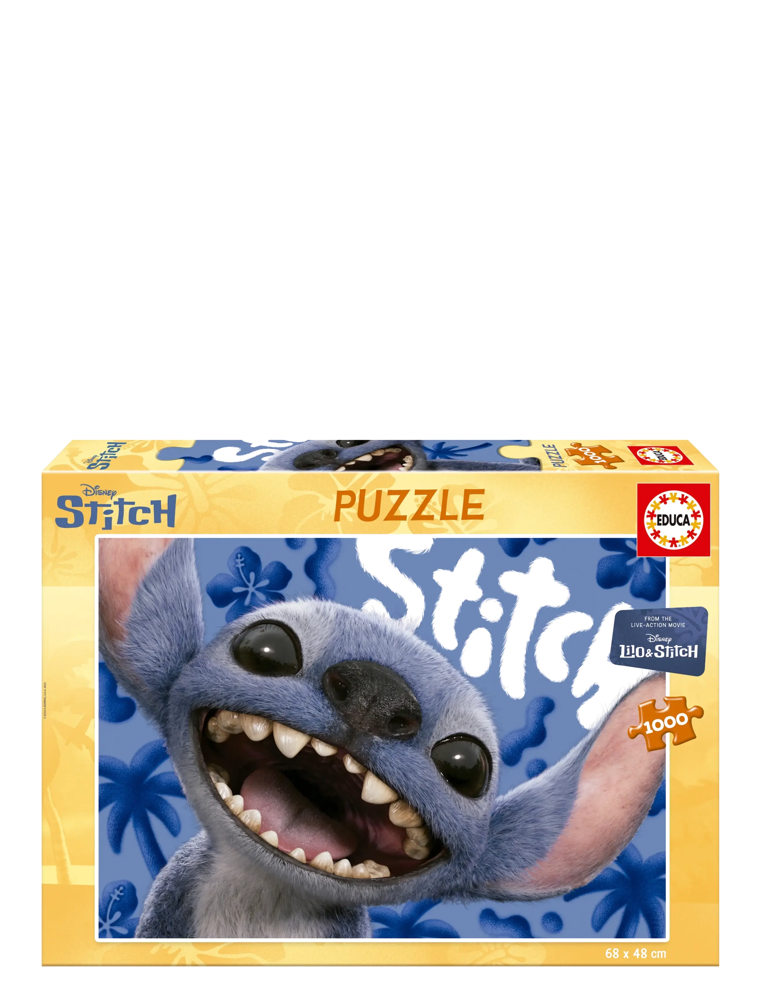 Educa 1000 Lilo & Stitch Live Action, Classic Puslespil, Multi/mønstret, Str: ONE SIZE