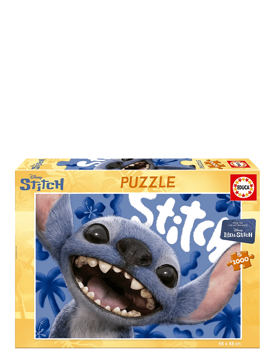 Educa - Educa 1000 Lilo & Stitch - Live Action - klassiska pussel - multi - 0