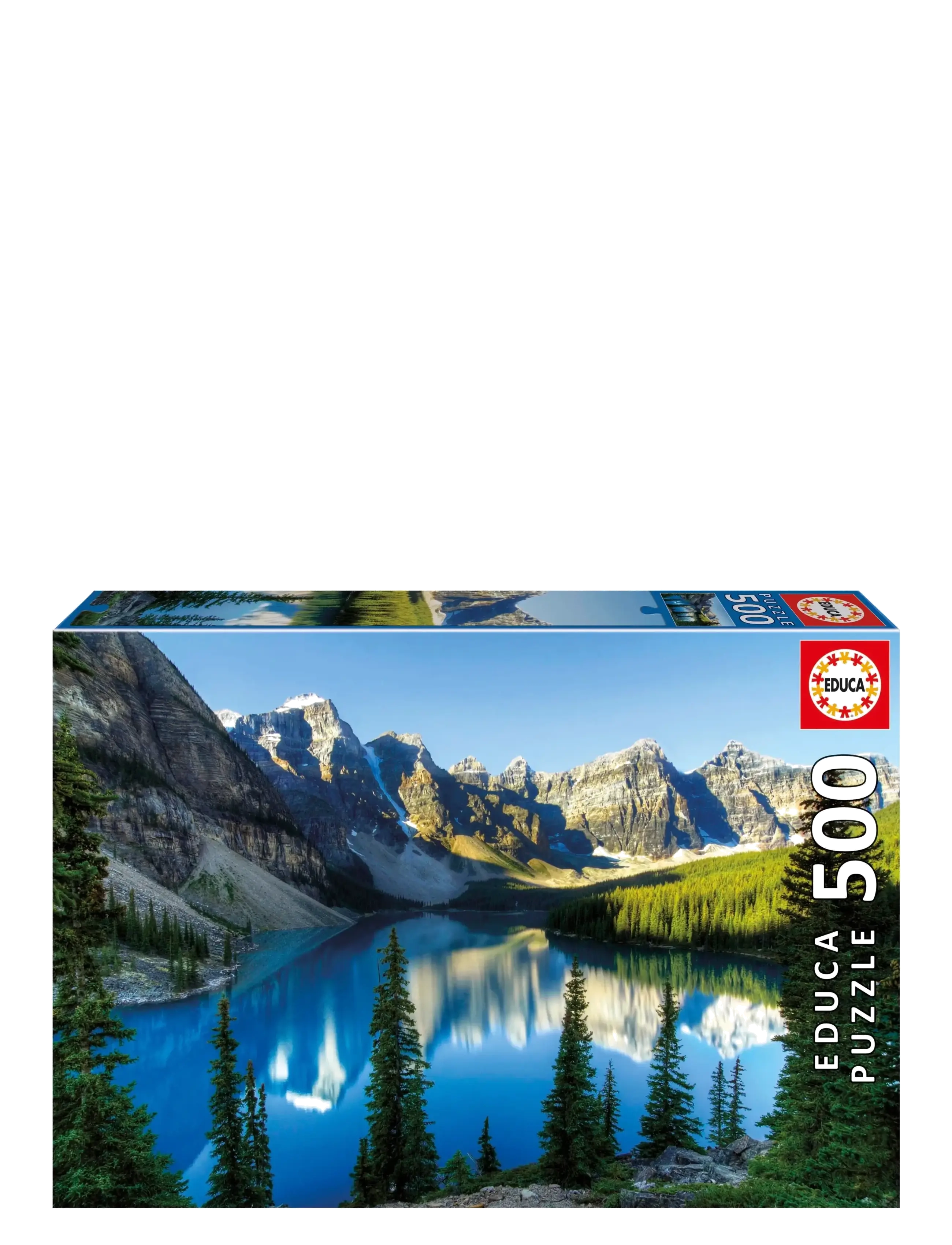 Educa Educa 500 Lake In Alberta, One Size, Blue, Puslespil > Klassiske Puslespil, Børn