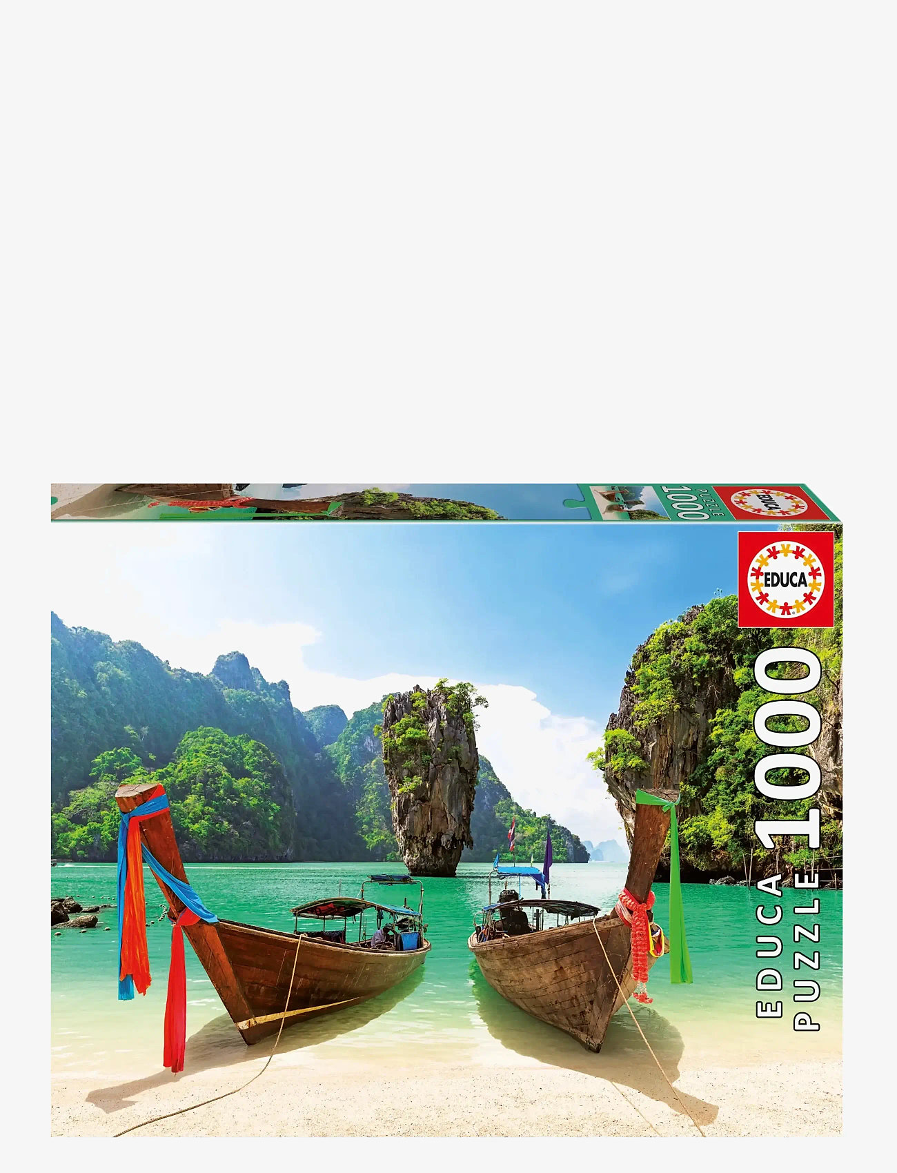 Educa - Educa 1000 James Bond Island Thailand - klassiske puslespil - muti - 0