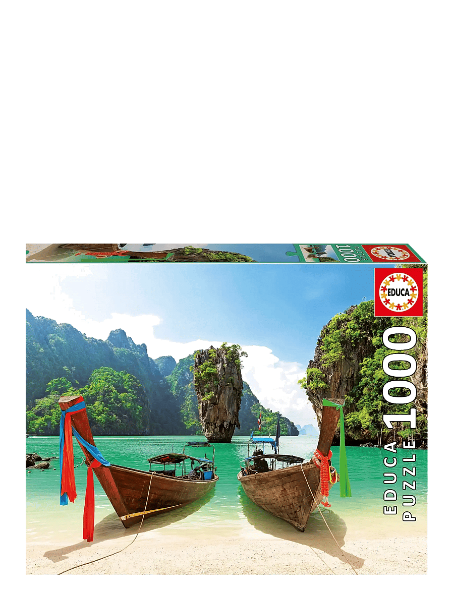 Educa - Educa 1000 James Bond Island Thailand - klassiske puslespil - muti - 0