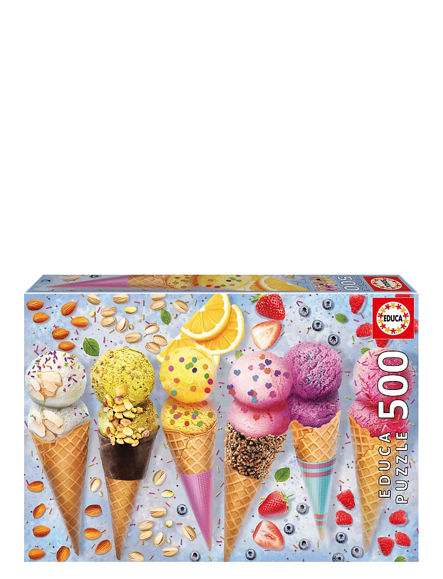 Educa - Educa 500 Ice Cream - klassiska pussel - multi - 0