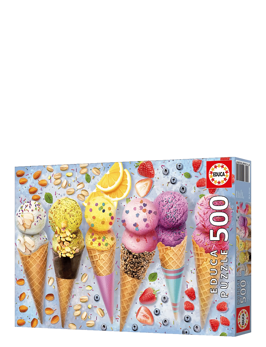 Educa - Educa 500 Ice Cream - klassiska pussel - multi - 1