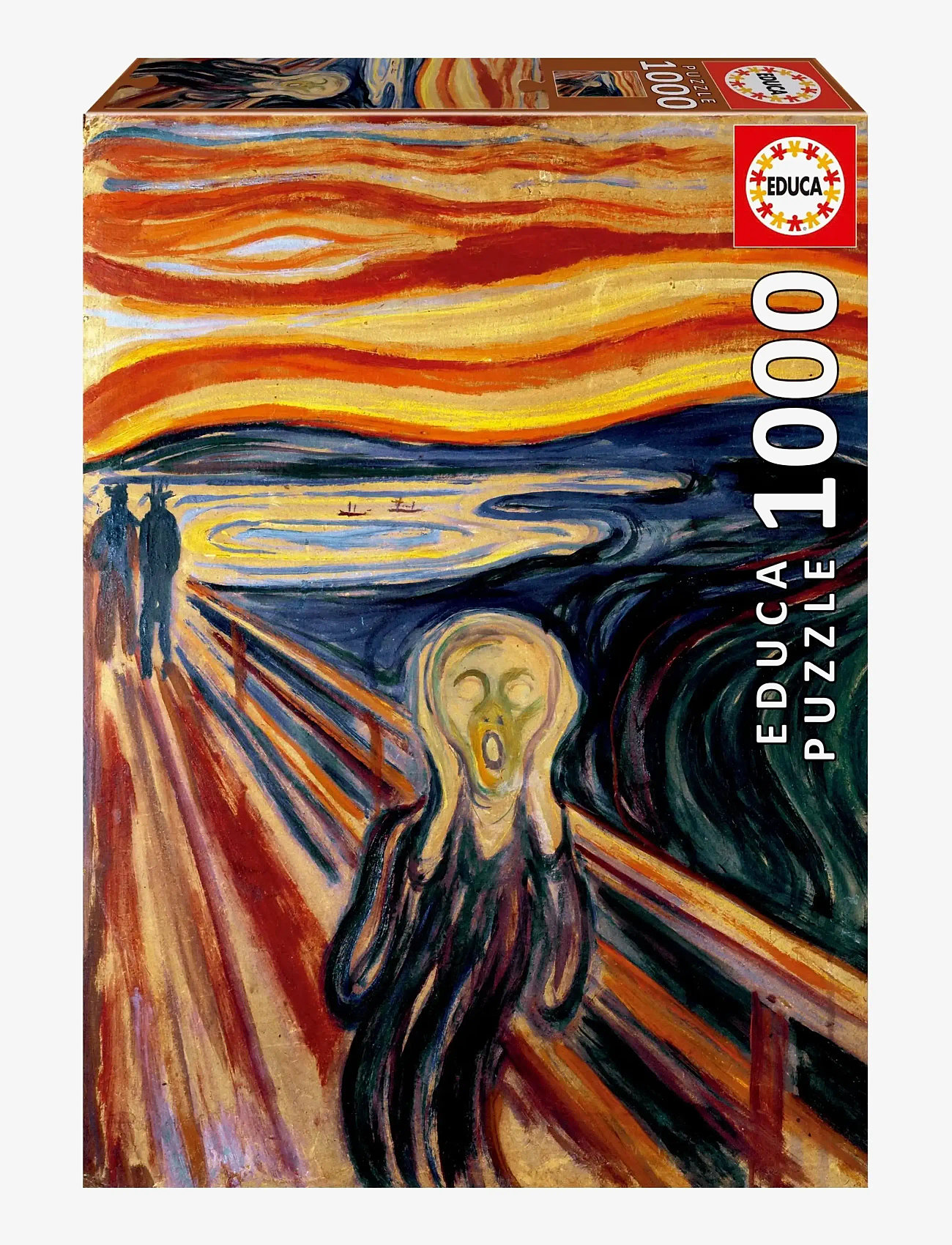 Educa - Educa 2X1000 The Scream, Edvard Munch - klassiska pussel - muti - 0