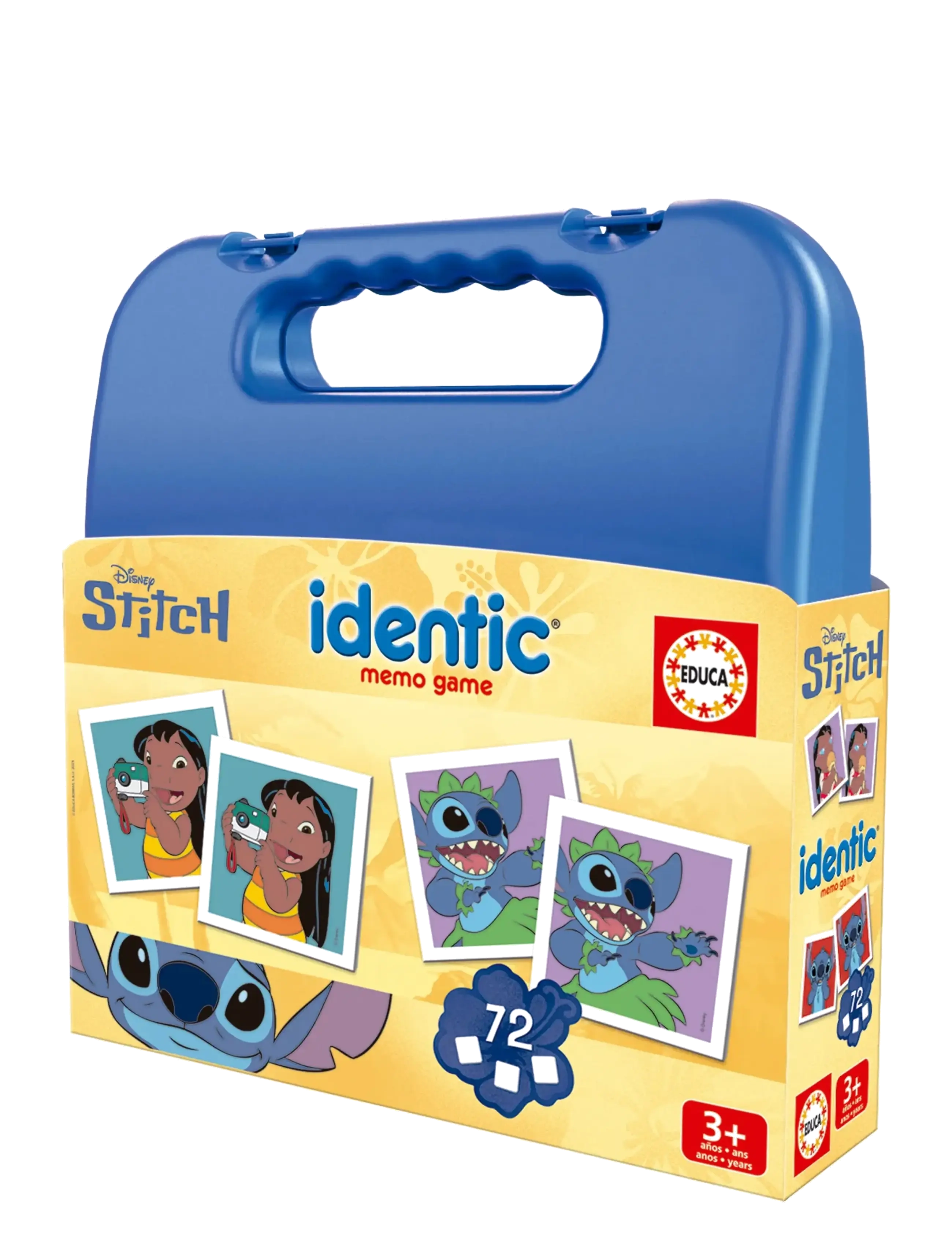 Educa Memory Stich Suitcase, Memory, Multi/mønstret, Str: ONE SIZE