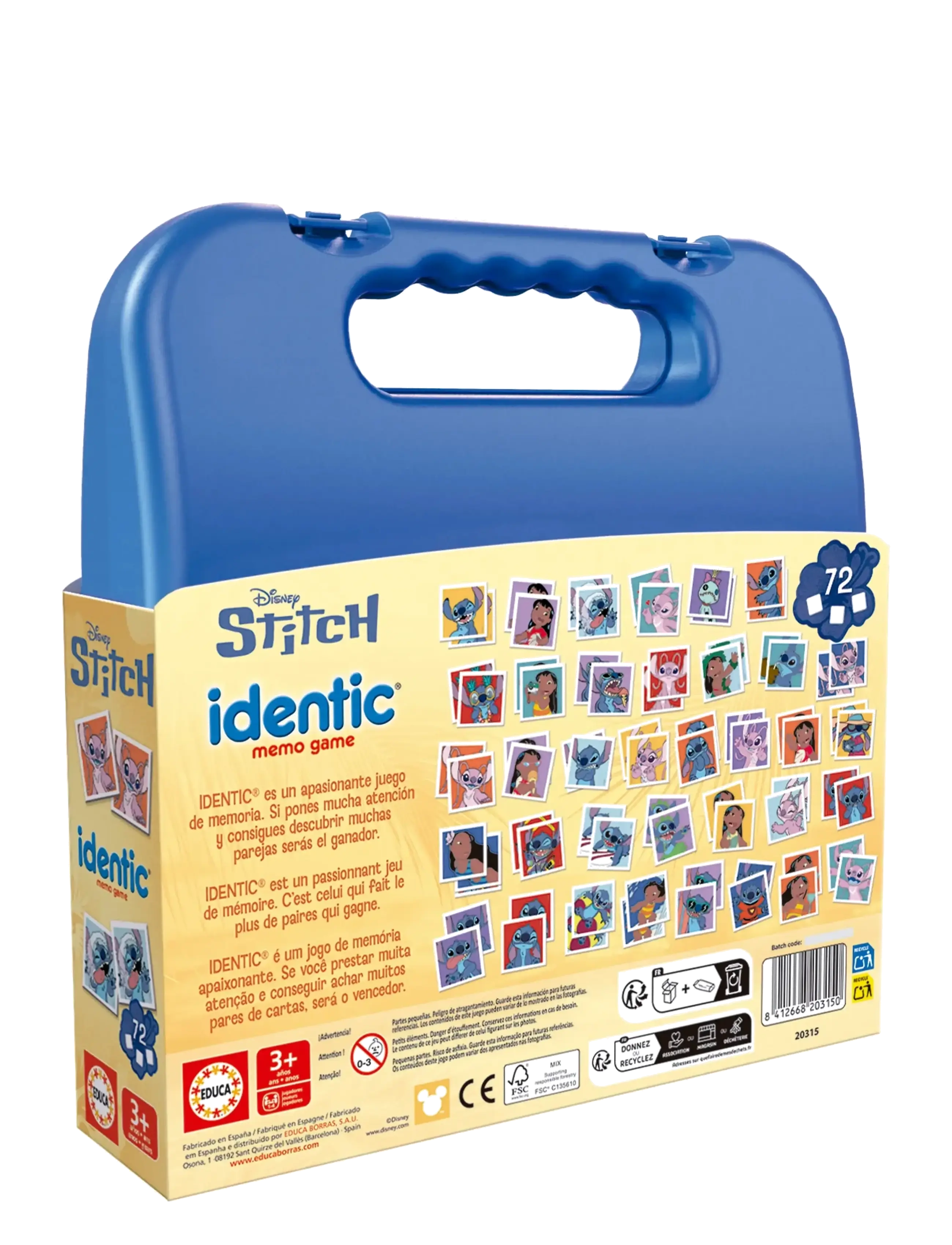 Educa - Educa Memory Stich Suitcase - multi - 2