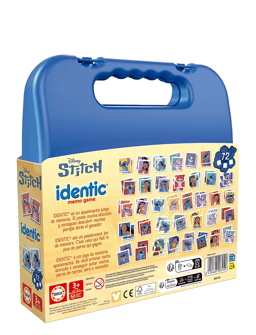 Educa - Educa Memory Stich Suitcase - memo - multi - 2
