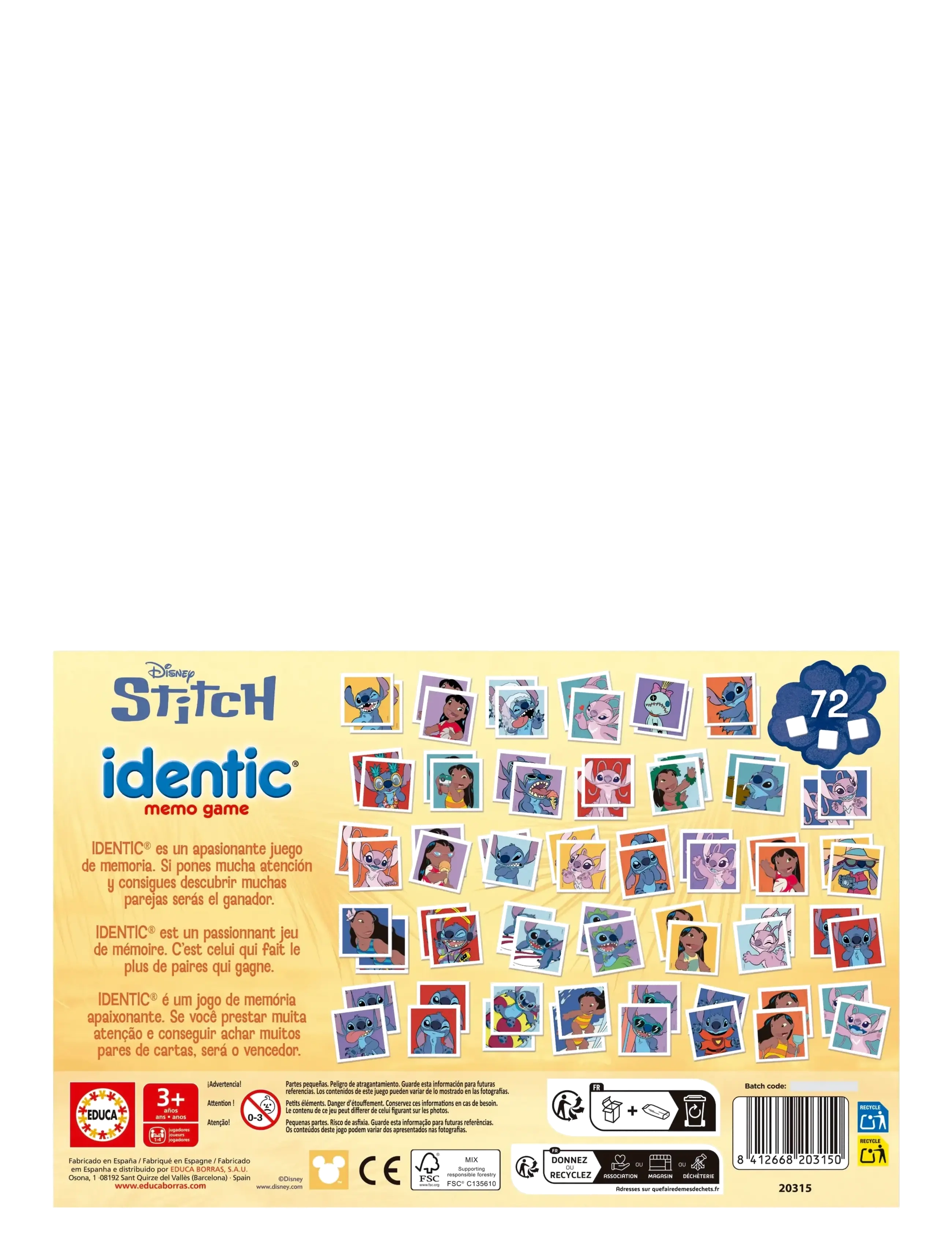 Educa - Educa Memory Stich Suitcase - multi - 3