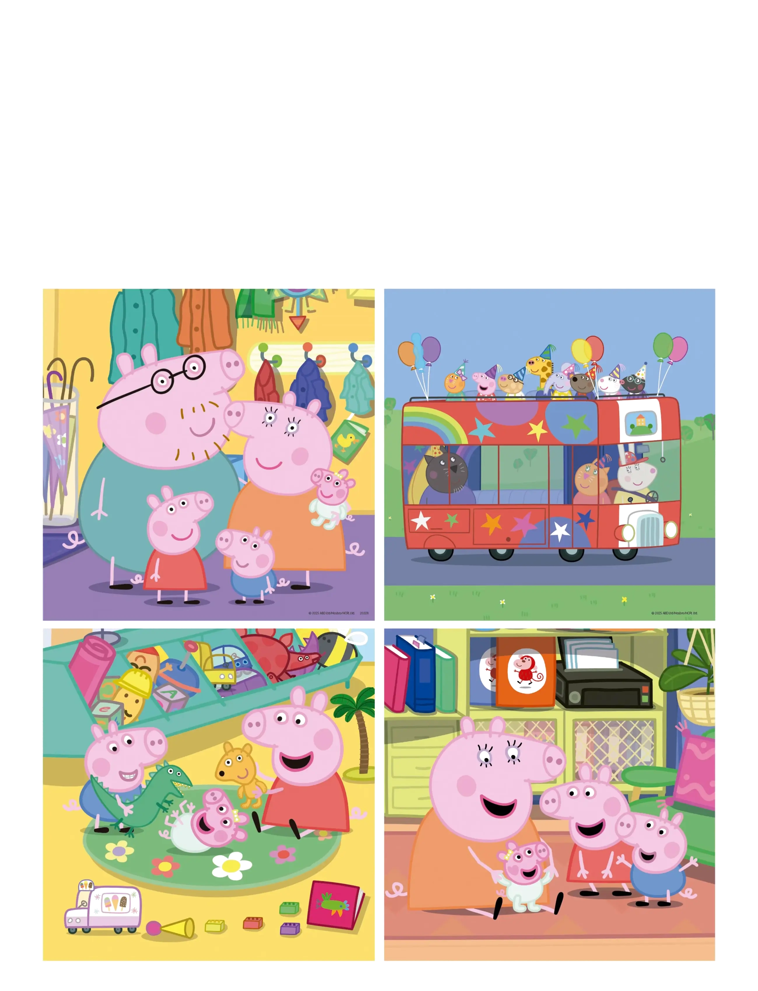 Educa Educa 6-9-12-16 Peppa Pig Suitcase - Klassiska pussel - MULTI / multi