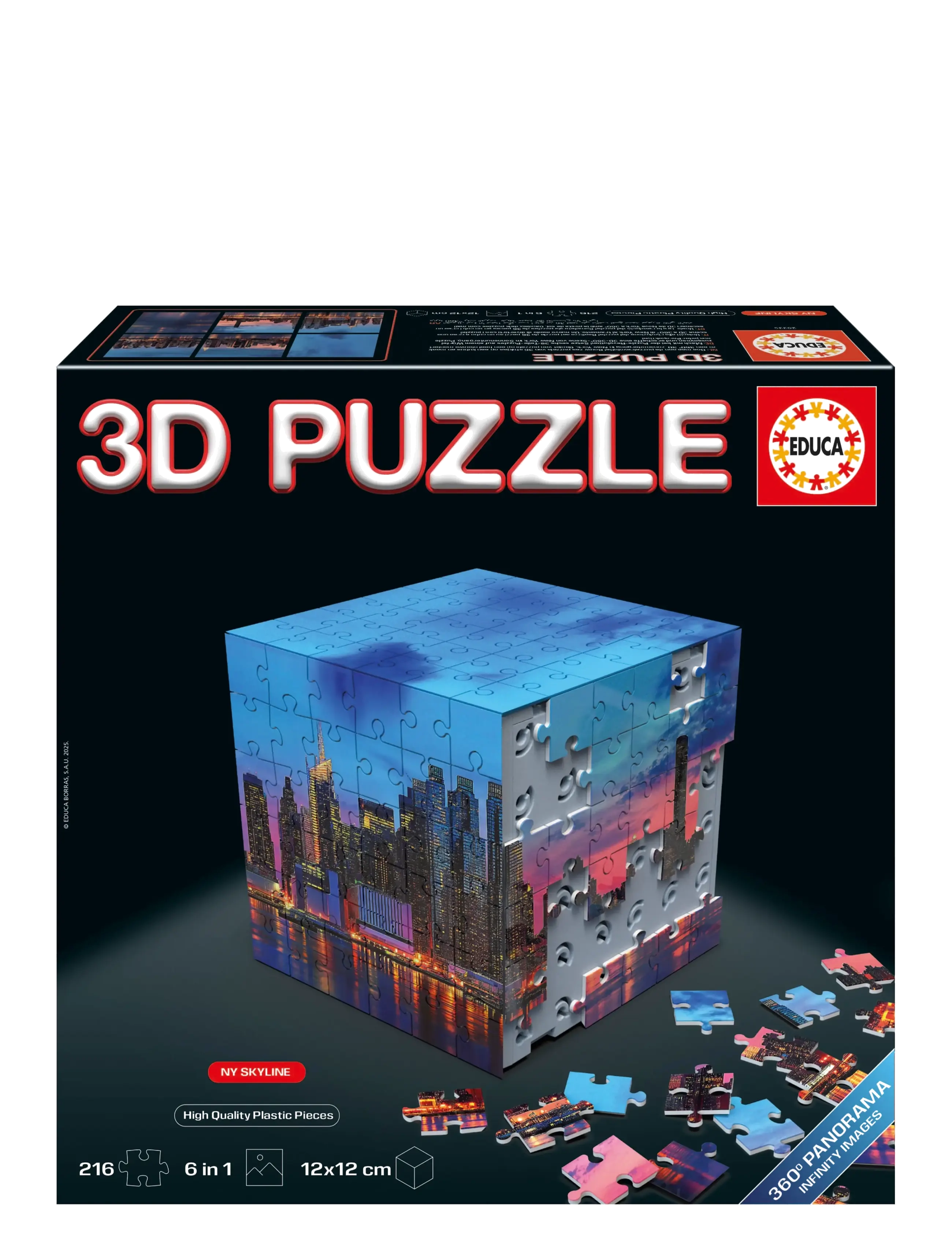 Educa Educa 3D Puzzle New York Panorama - Educa - MULTI / multi