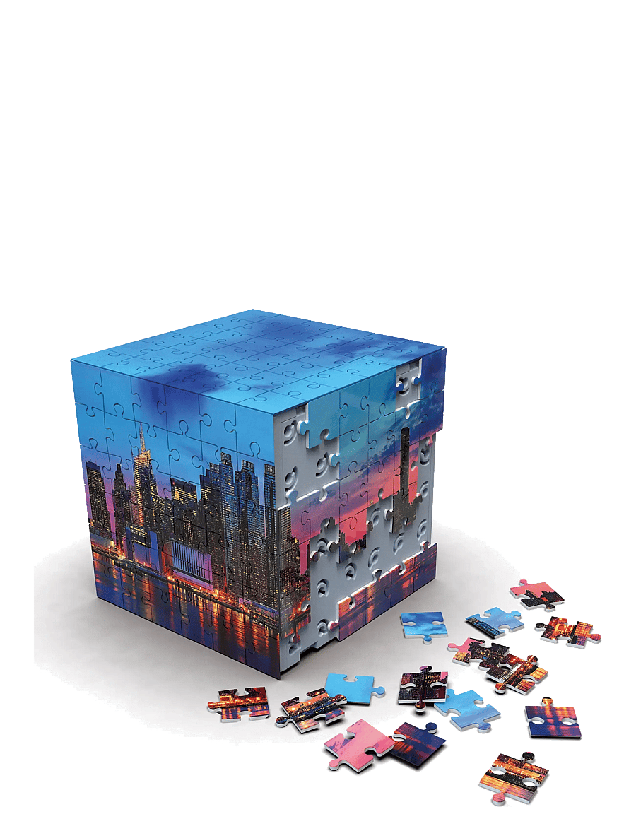 Educa - Educa 3D Puzzle New York Panorama - 3d-pussel - multi - 1