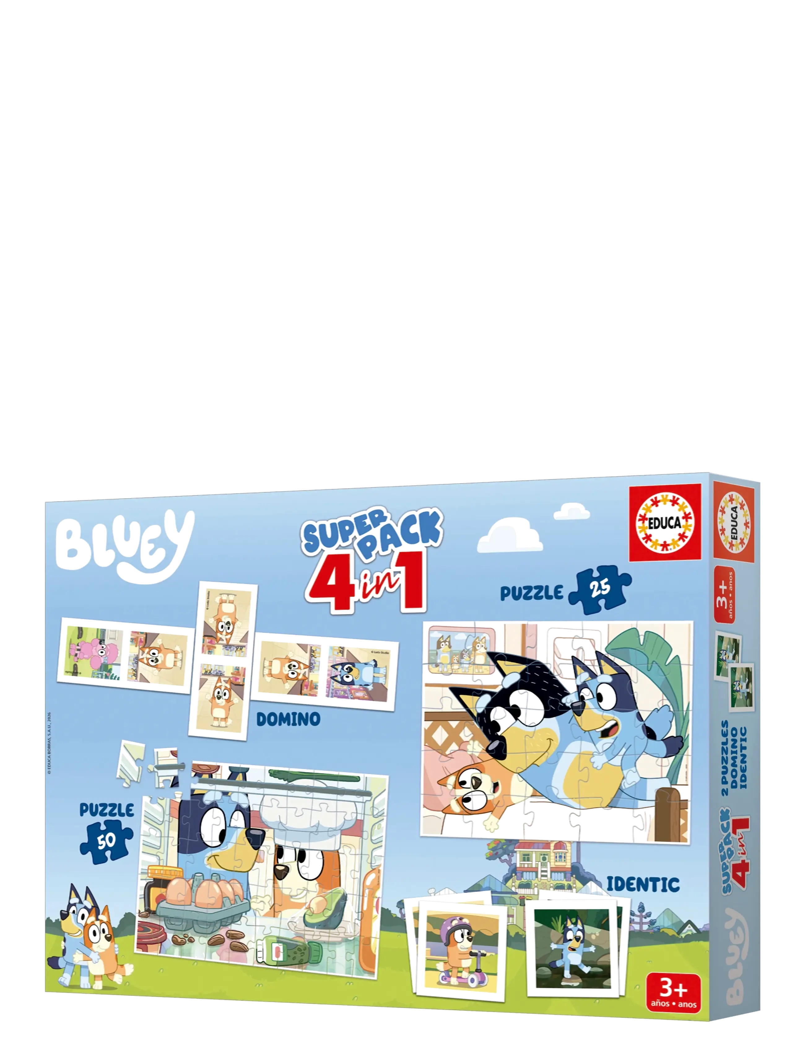 Educa - Educa Superpack 4 In 1 Bluey - multi - 3