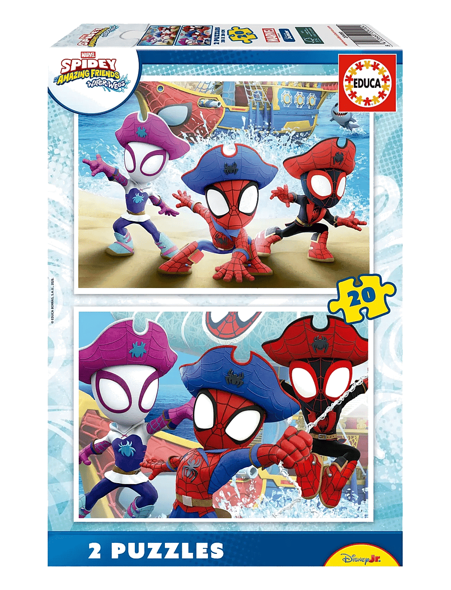 Educa - Educa 2X20 Spidey Waterwebs - multi - 0