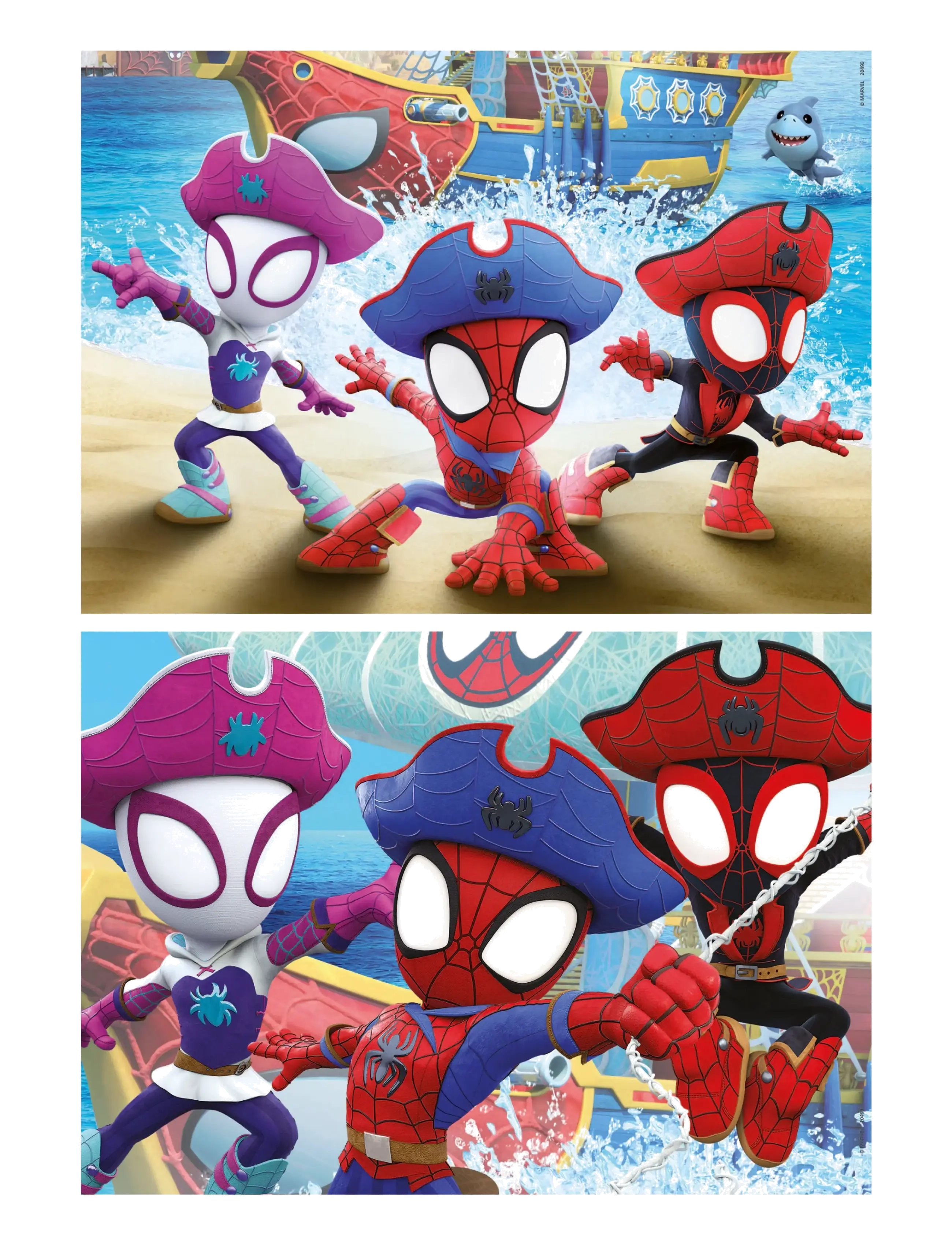 Educa - Educa 2X20 Spidey Waterwebs - multi - 1