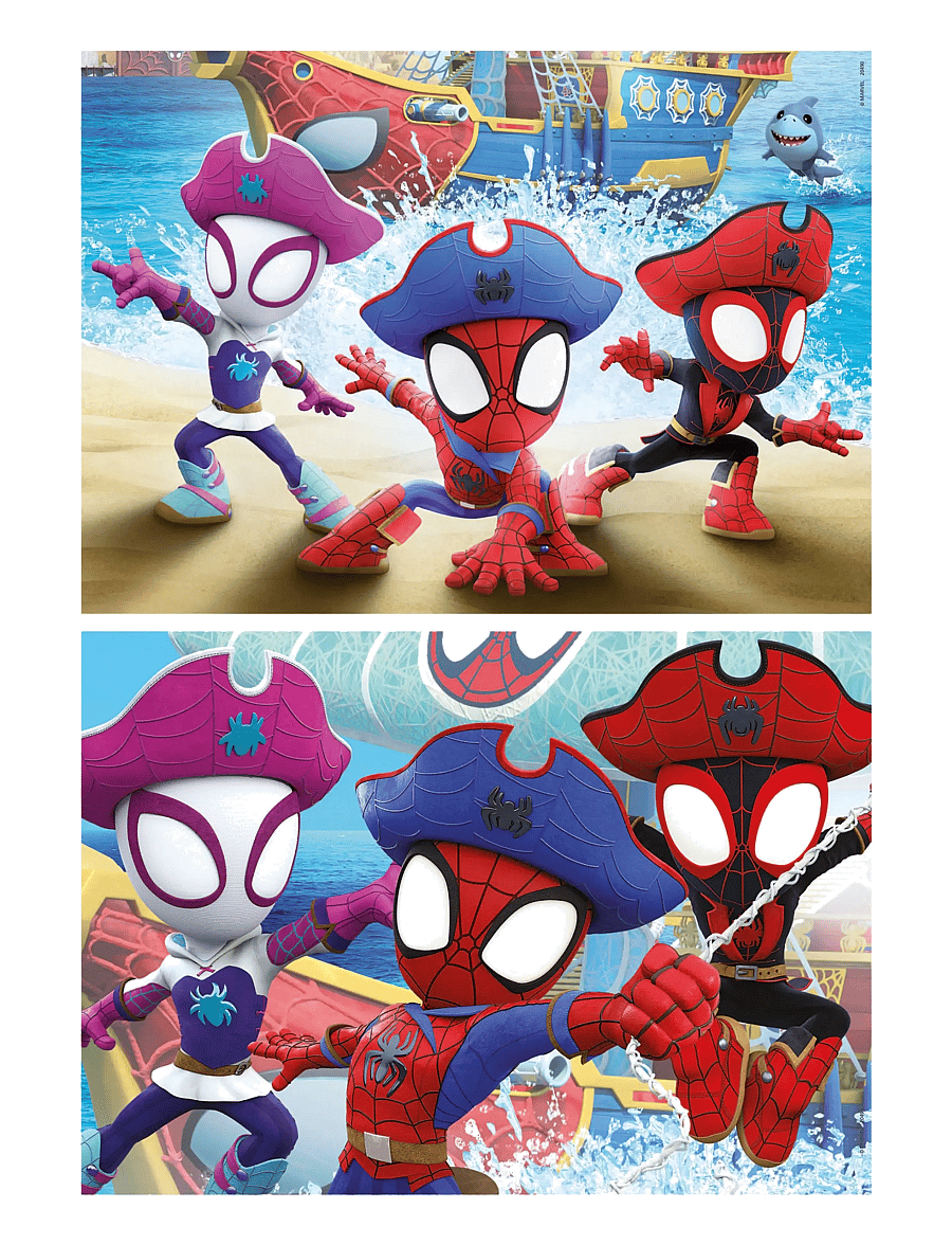 Educa - Educa 2X20 Spidey Waterwebs - multi - 1