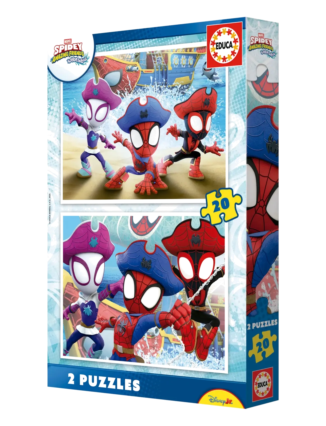 Educa - Educa 2X20 Spidey Waterwebs - multi - 2
