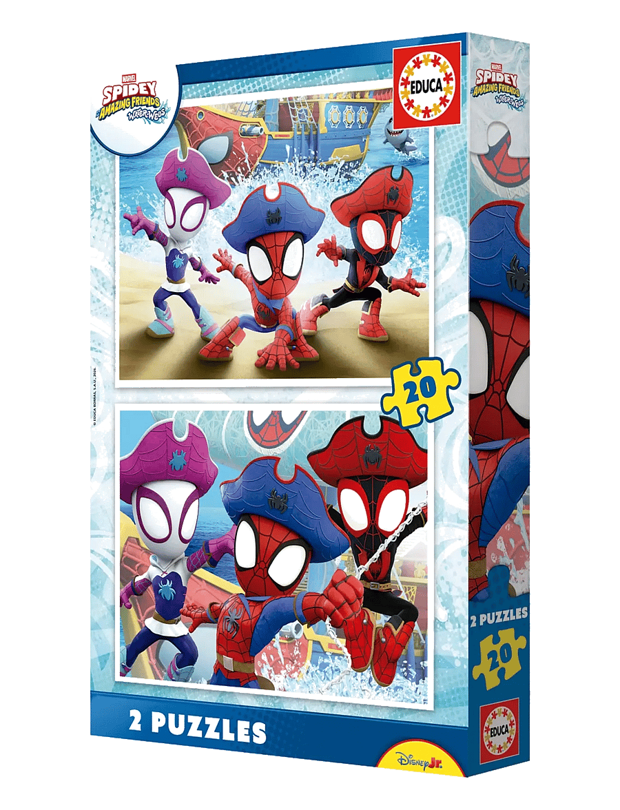Educa - Educa 2X20 Spidey Waterwebs - multi - 2