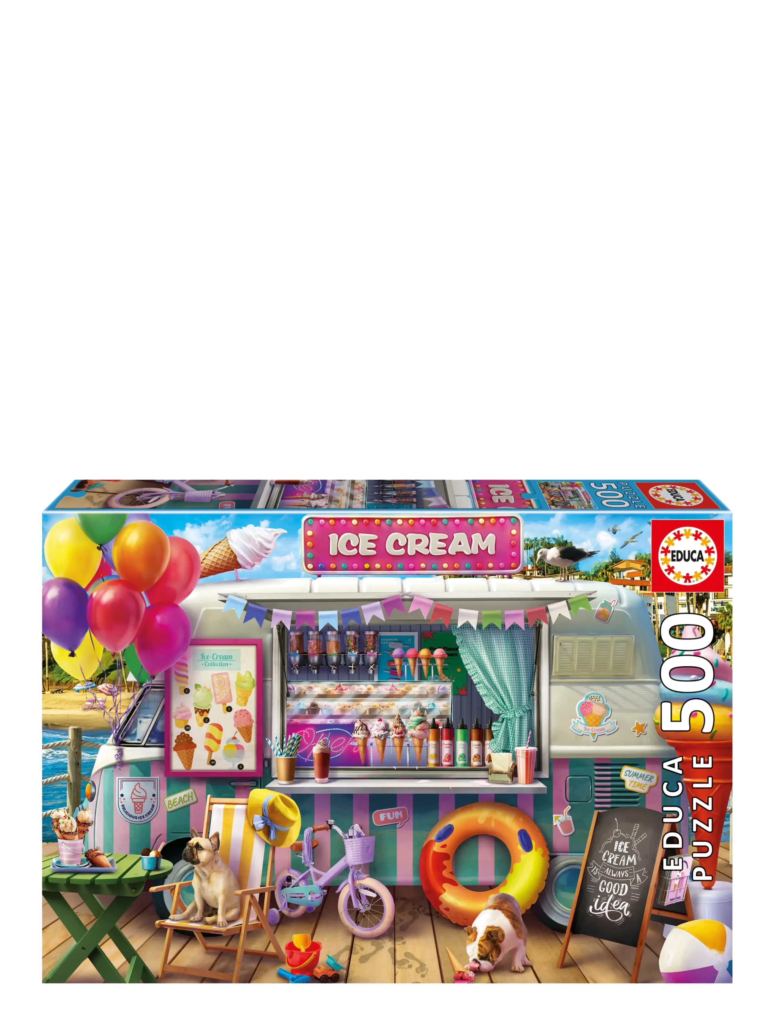 Educa Educa 500 Ice Cream Van - Under 100 kr - MULTI / multi