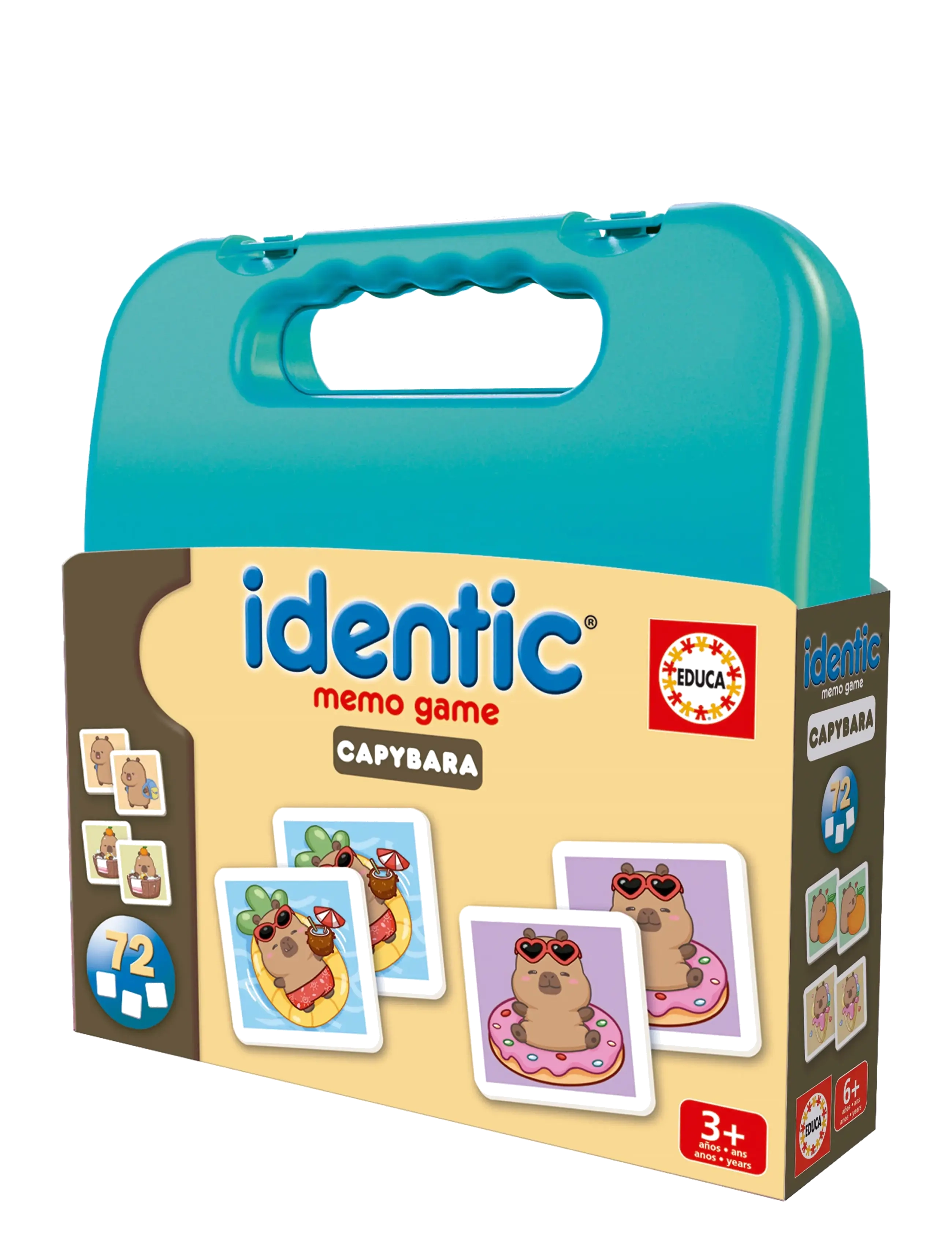 Educa Educa Identic Capybaras - Legetøj 3-5 år - MULTI / multi