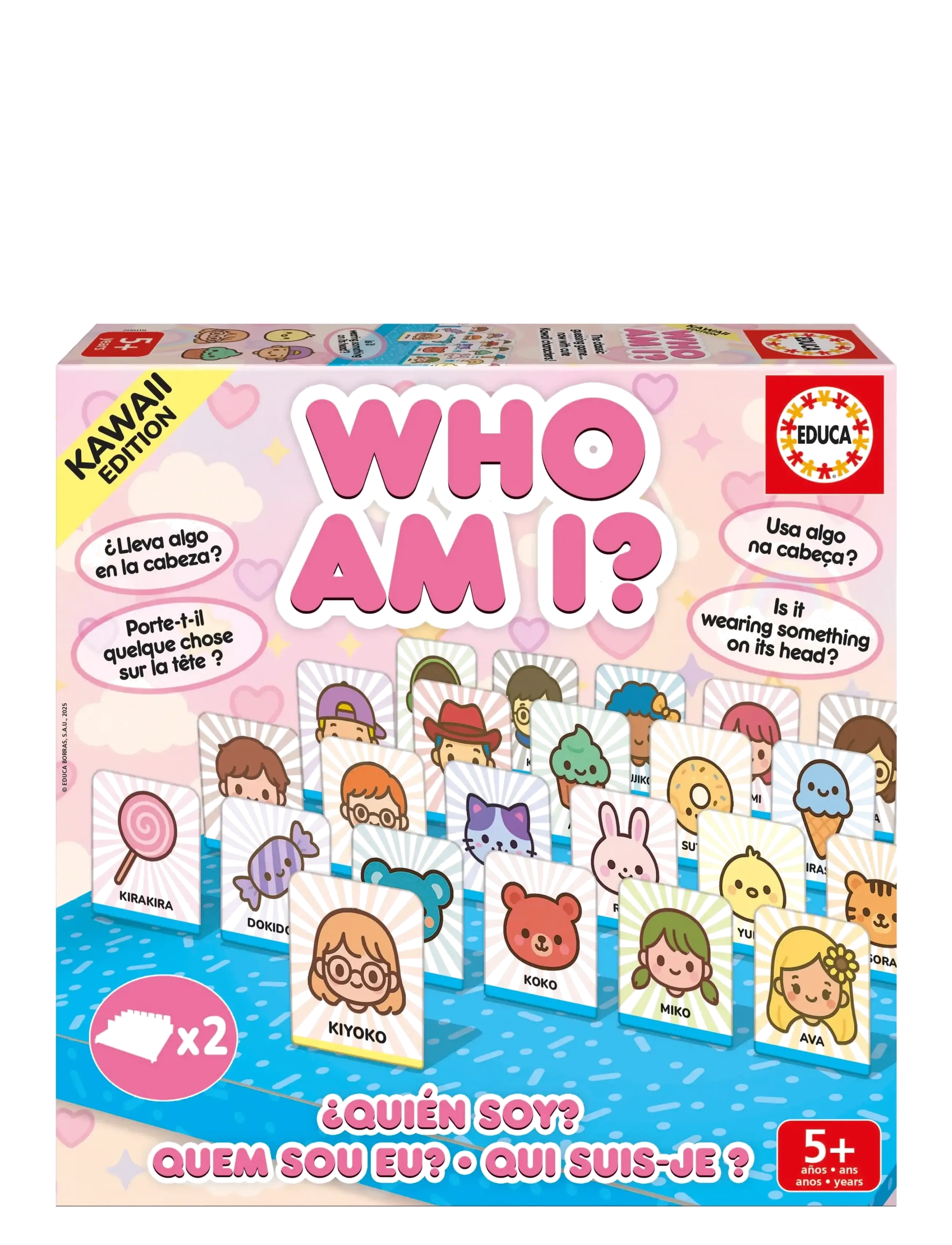 Educa Educa Who Am I? - Kawaii Version - Legetøj - MULTI / multi