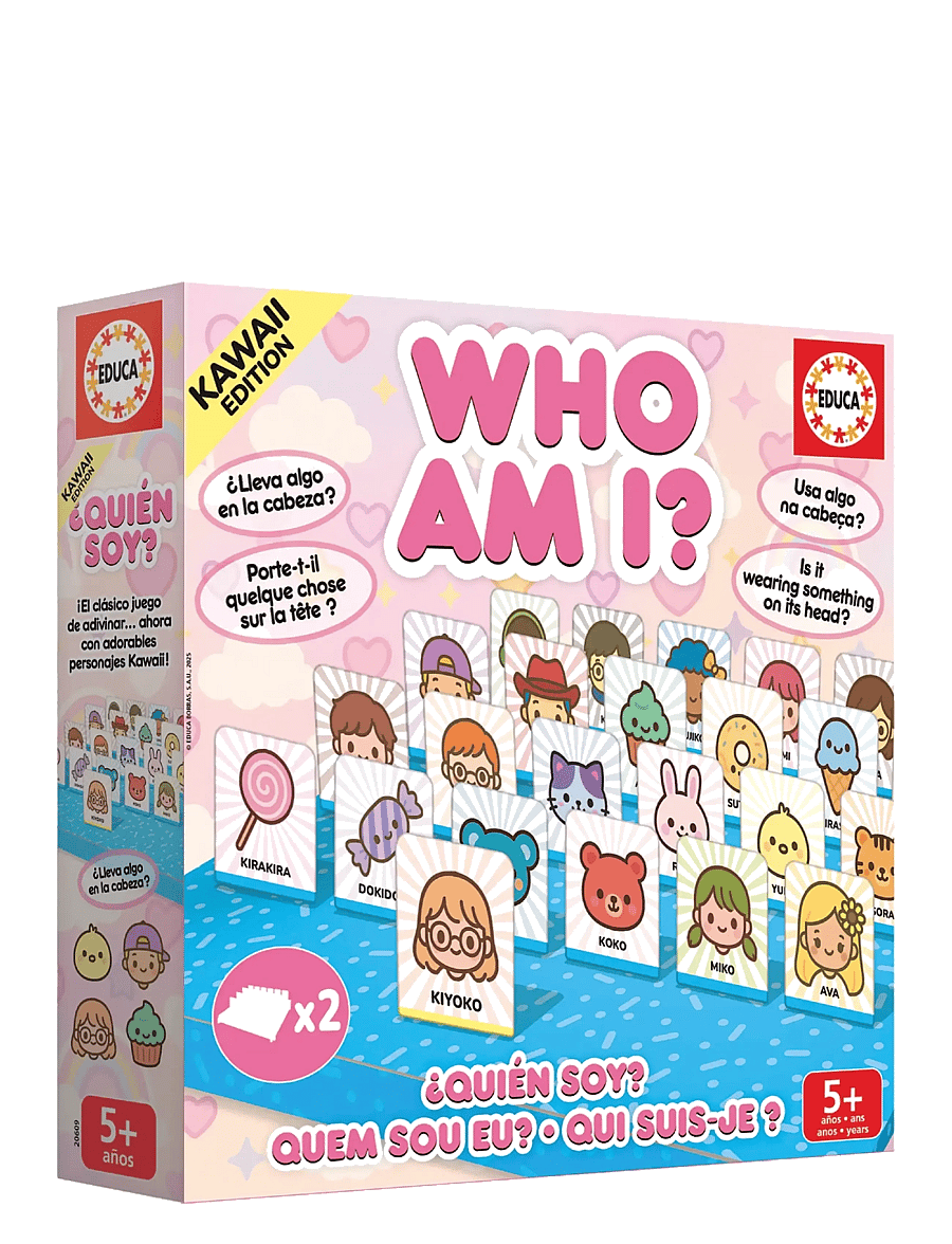 Educa - Educa Who Am I? - Kawaii Version - brädspel - multi - 3