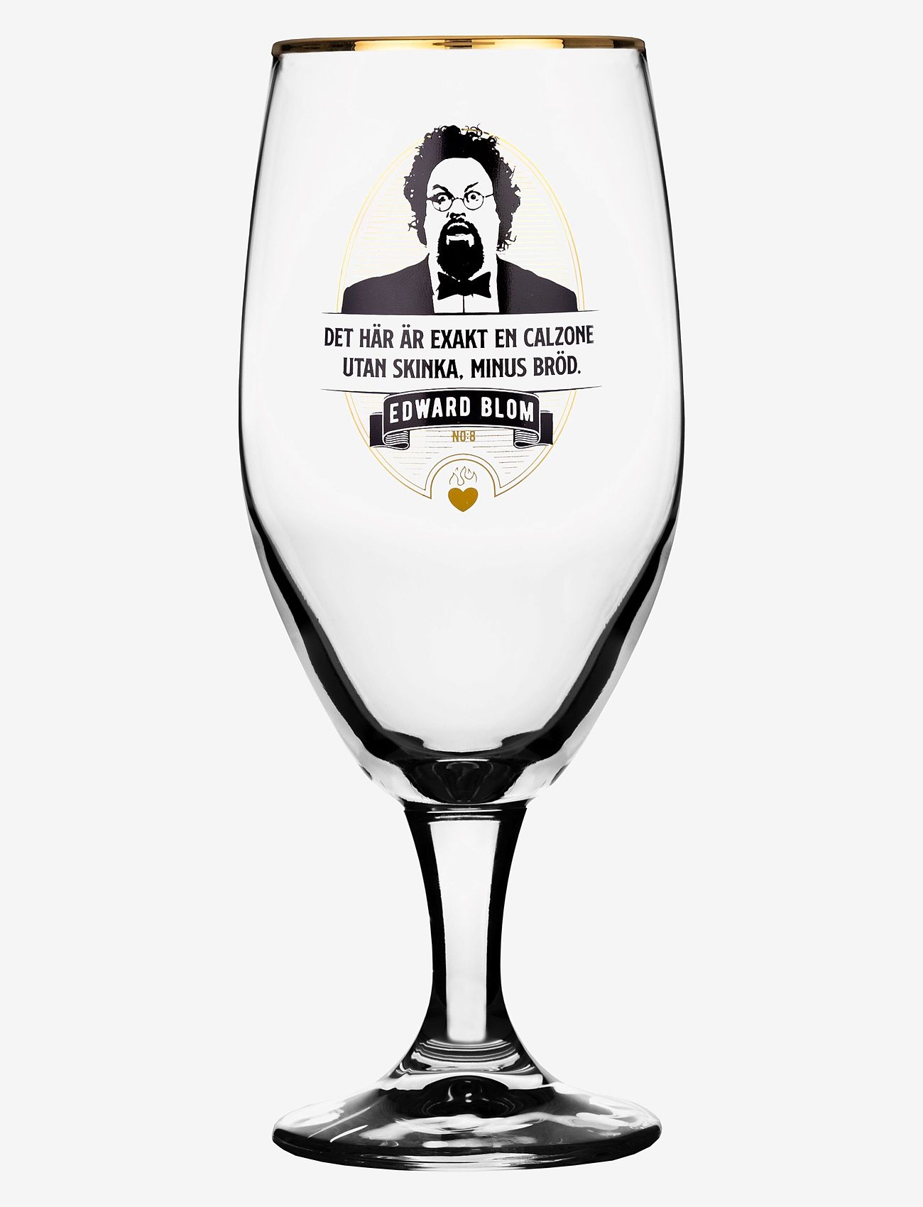 Edward Blom - Beer Glass - køb efter pris - clear - 0