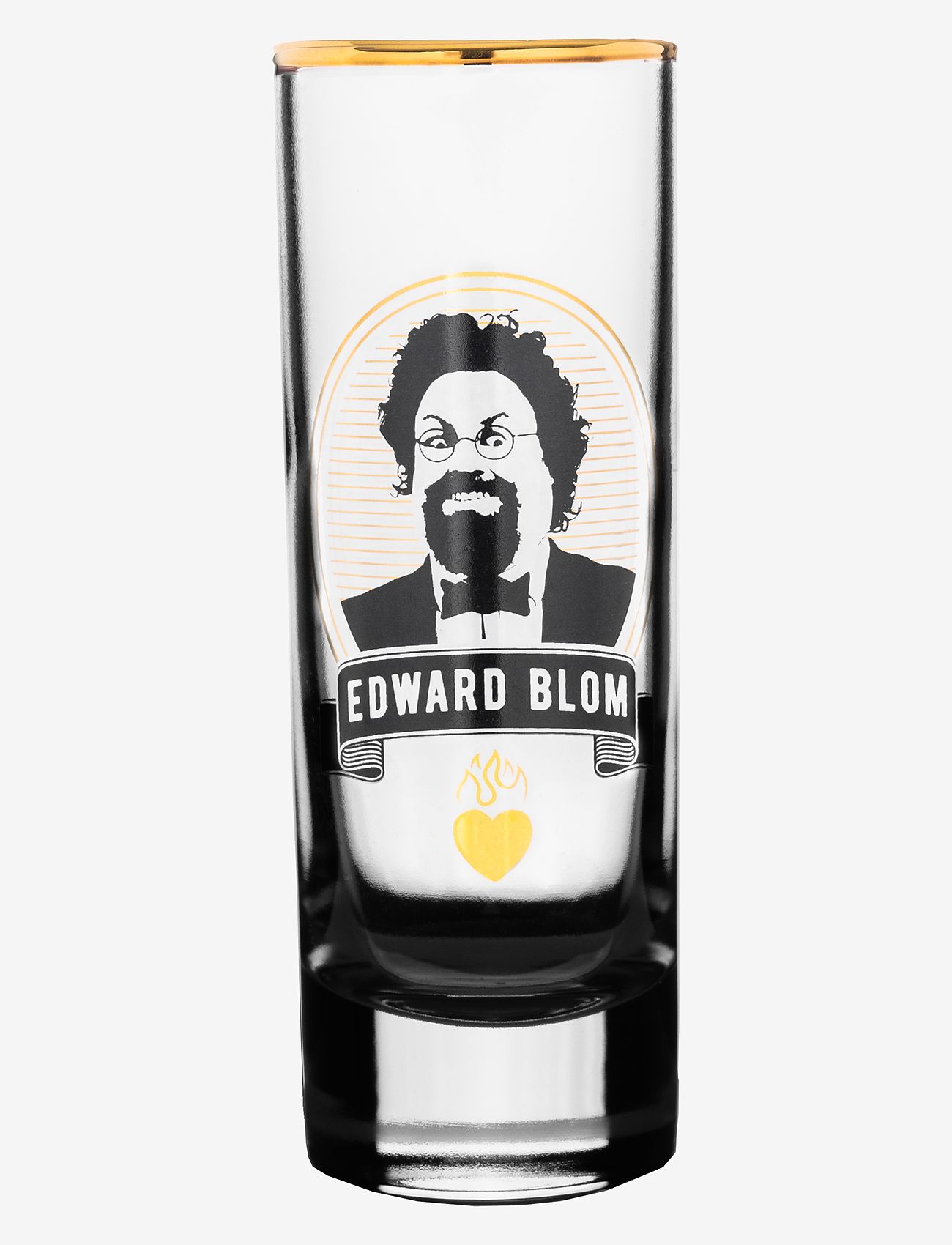 Edward Blom - Shot glass No:1 "När man festar" - schnapsgläser - clear - 0