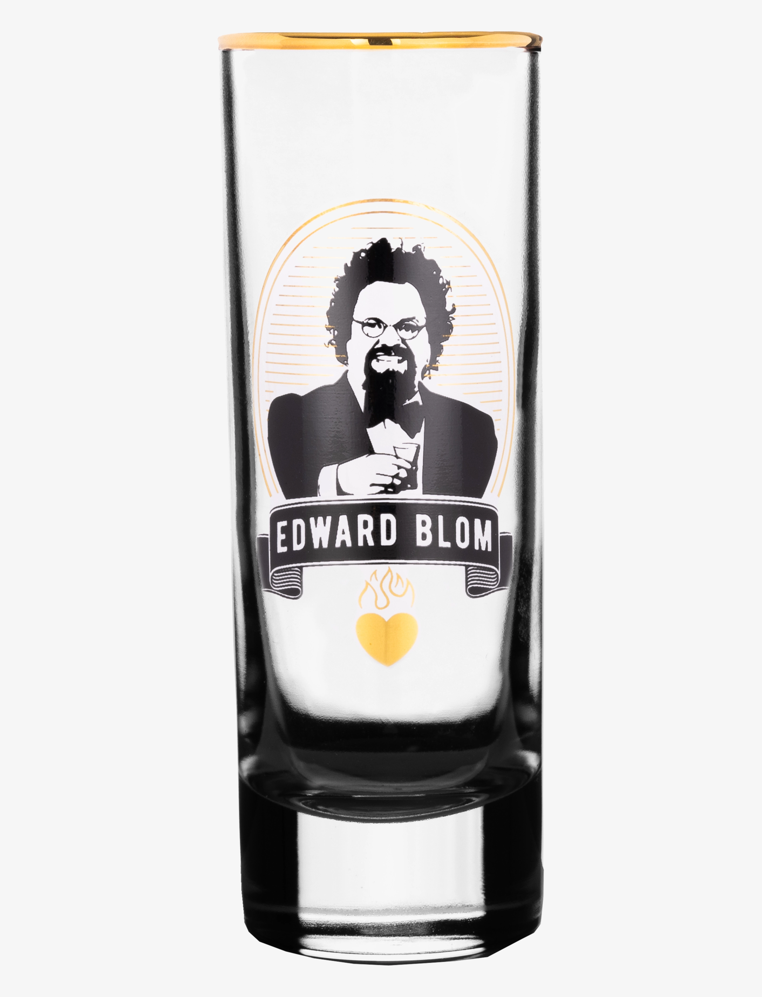 Edward Blom Shot glass No:3 "Allting gott och" - Edward Blom - CLEAR / undefined