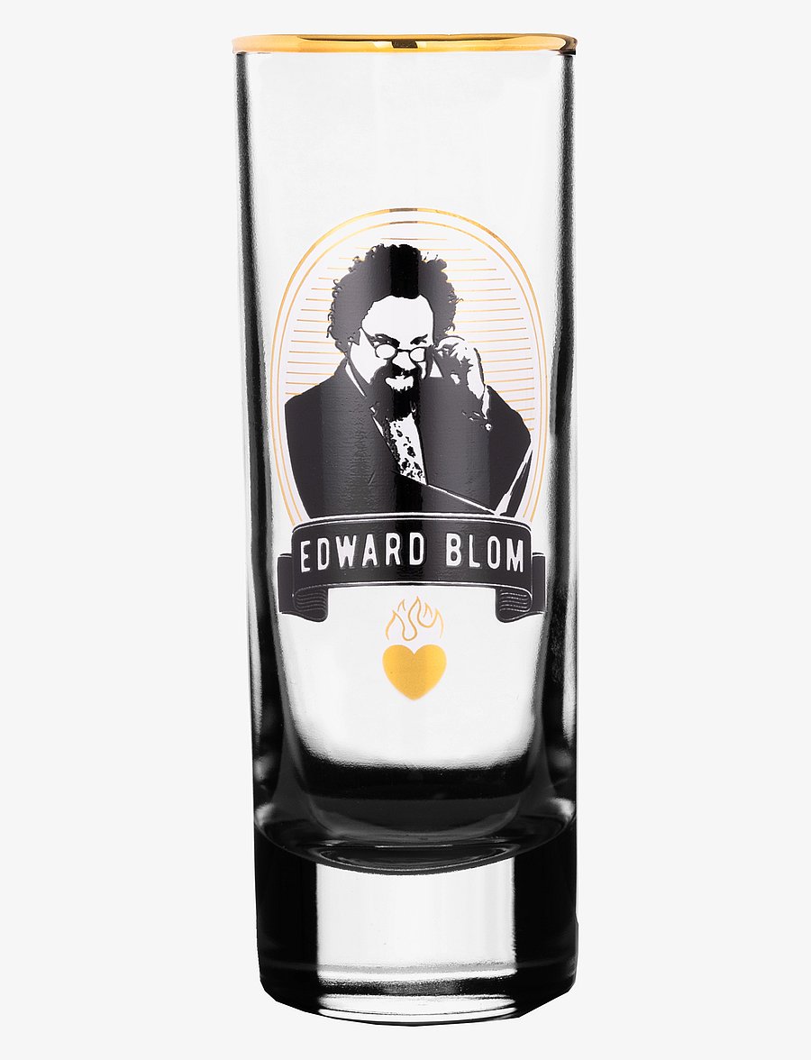 Edward Blom - Shot glass No:4 "Som ungdom ska" - schnapsgläser - clear - 0