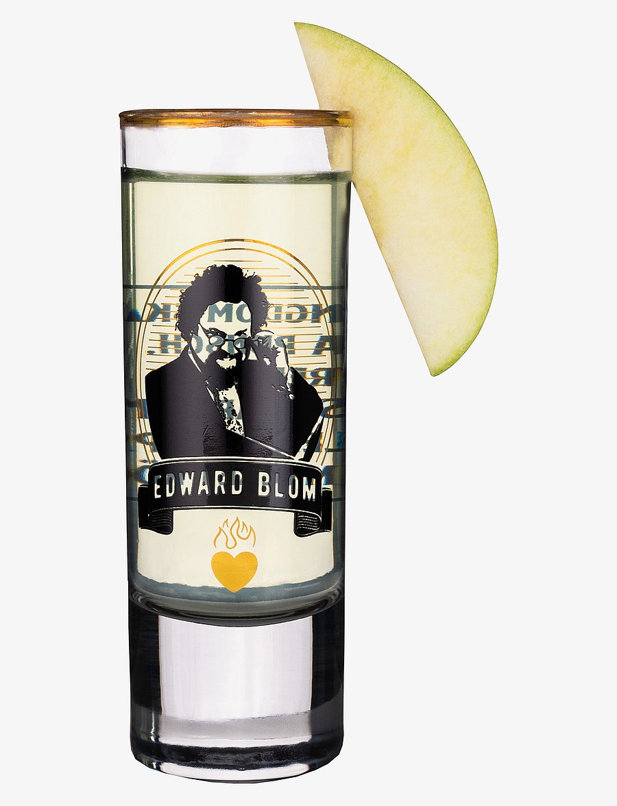 Edward Blom - Shot glass No:4 "Som ungdom ska" - schnapsgläser - clear - 3