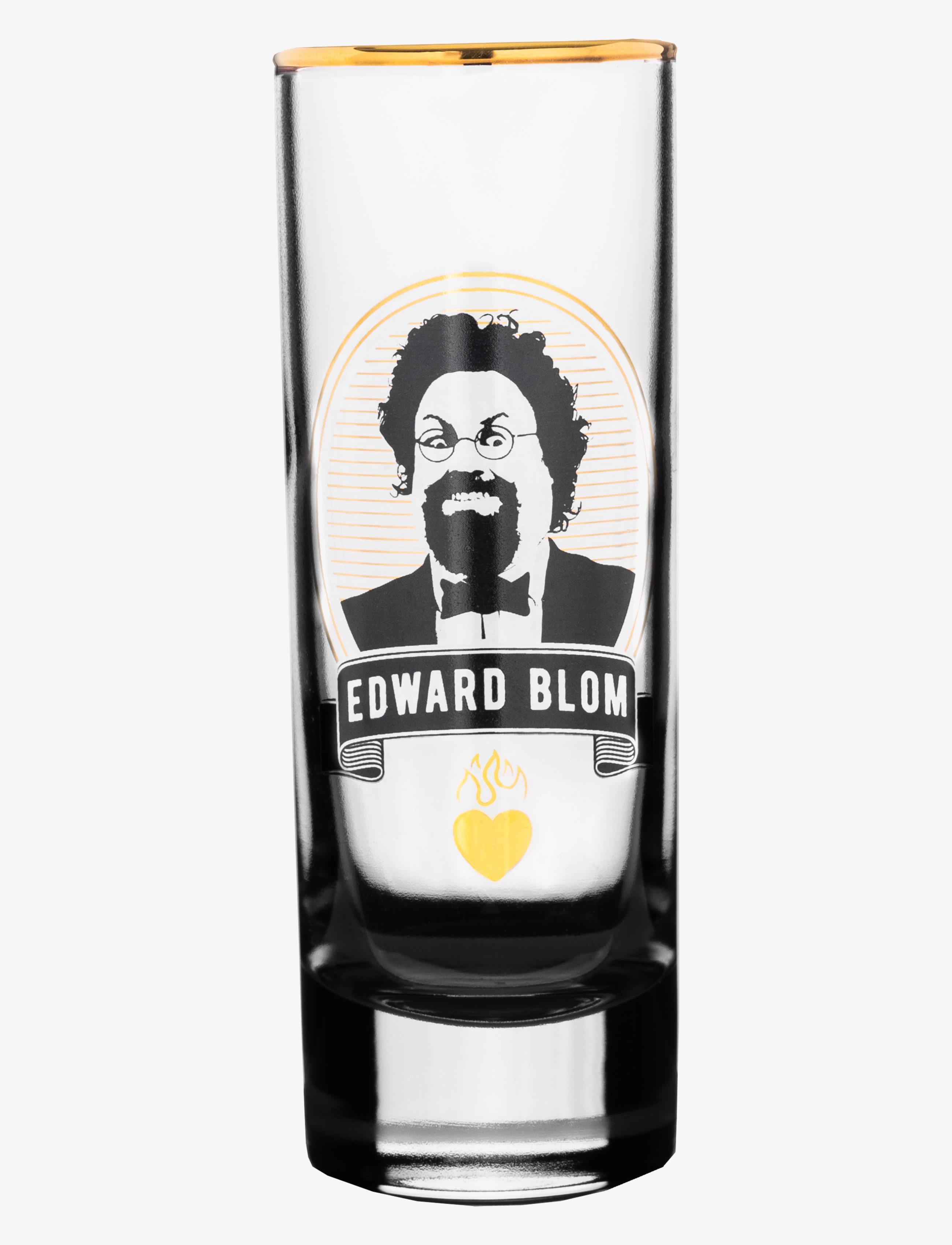 Shot glass No:7 "Livet på en" - CLEAR