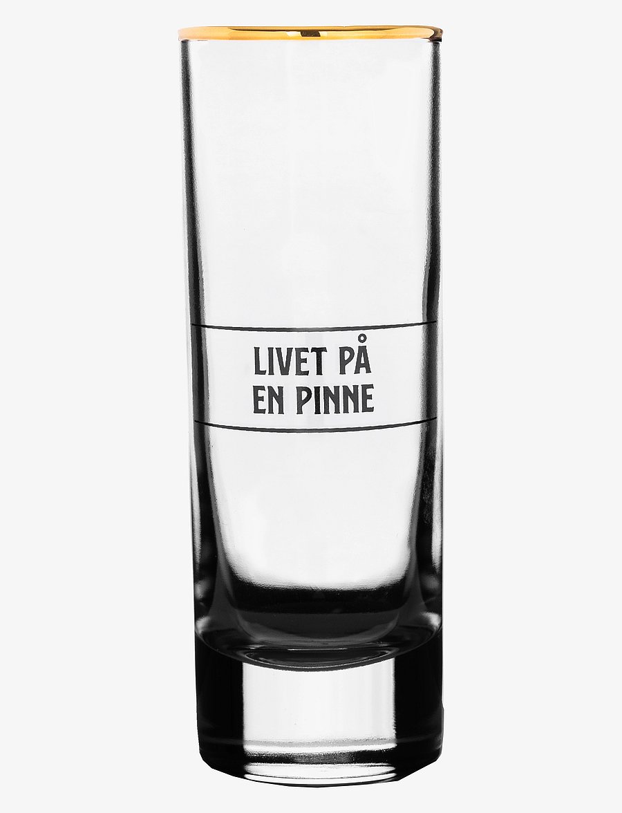 Edward Blom - Shot glass No:7 "Livet på en" - shotiklaasid - clear - 1
