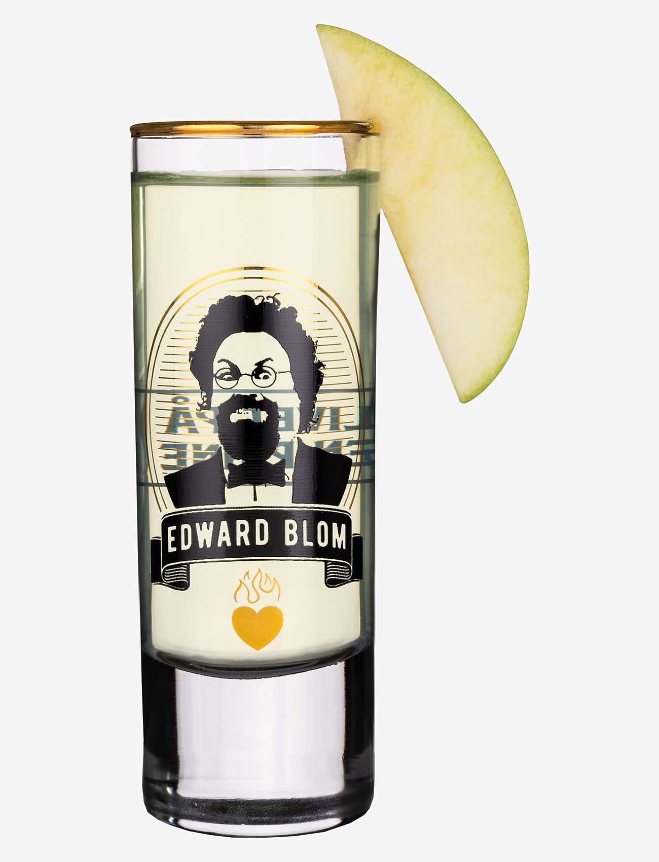 Edward Blom - Shot glass No:7 "Livet på en" - osta hinnan perusteella - clear - 3