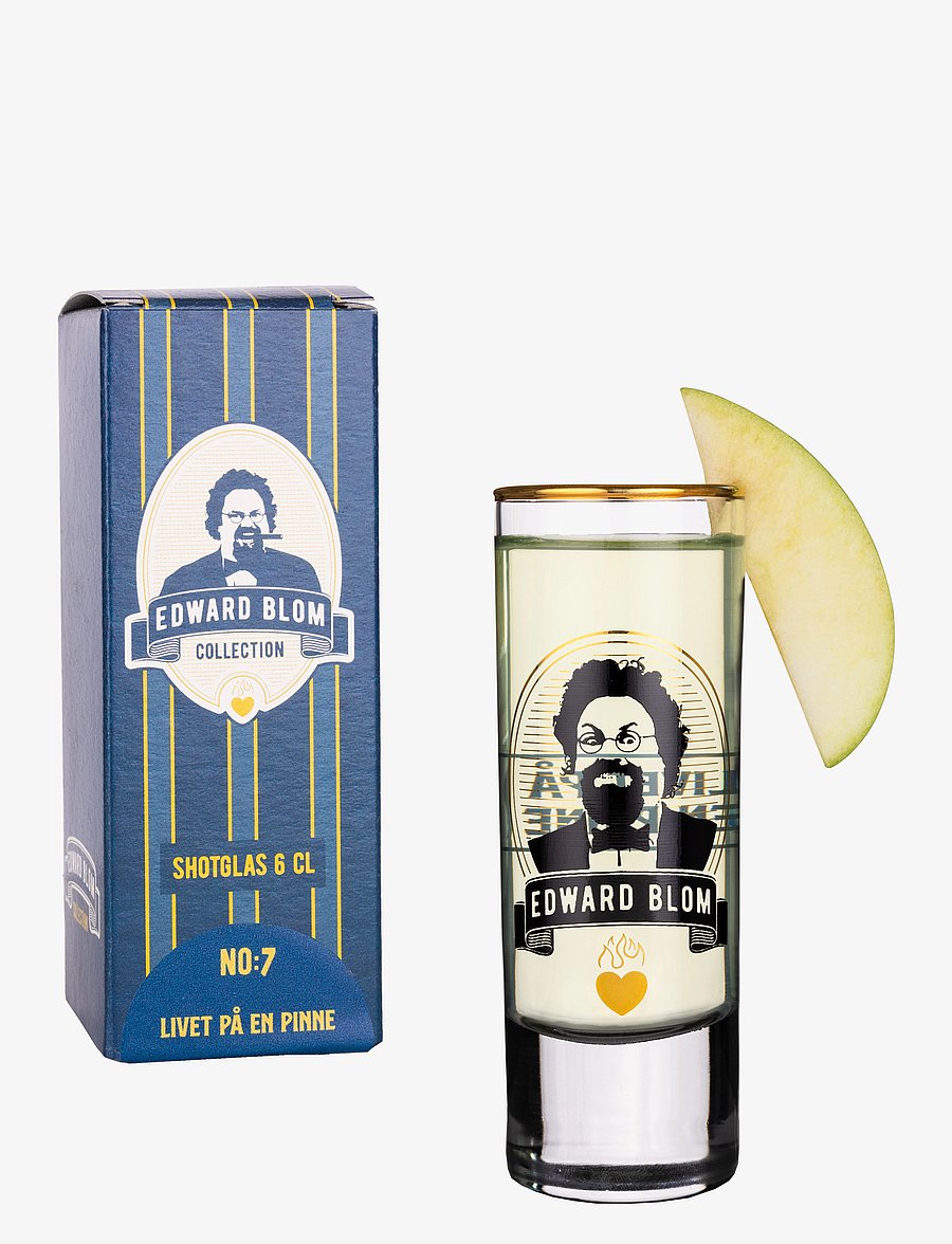 Edward Blom - Shot glass No:7 "Livet på en" - shotiklaasid - clear - 4