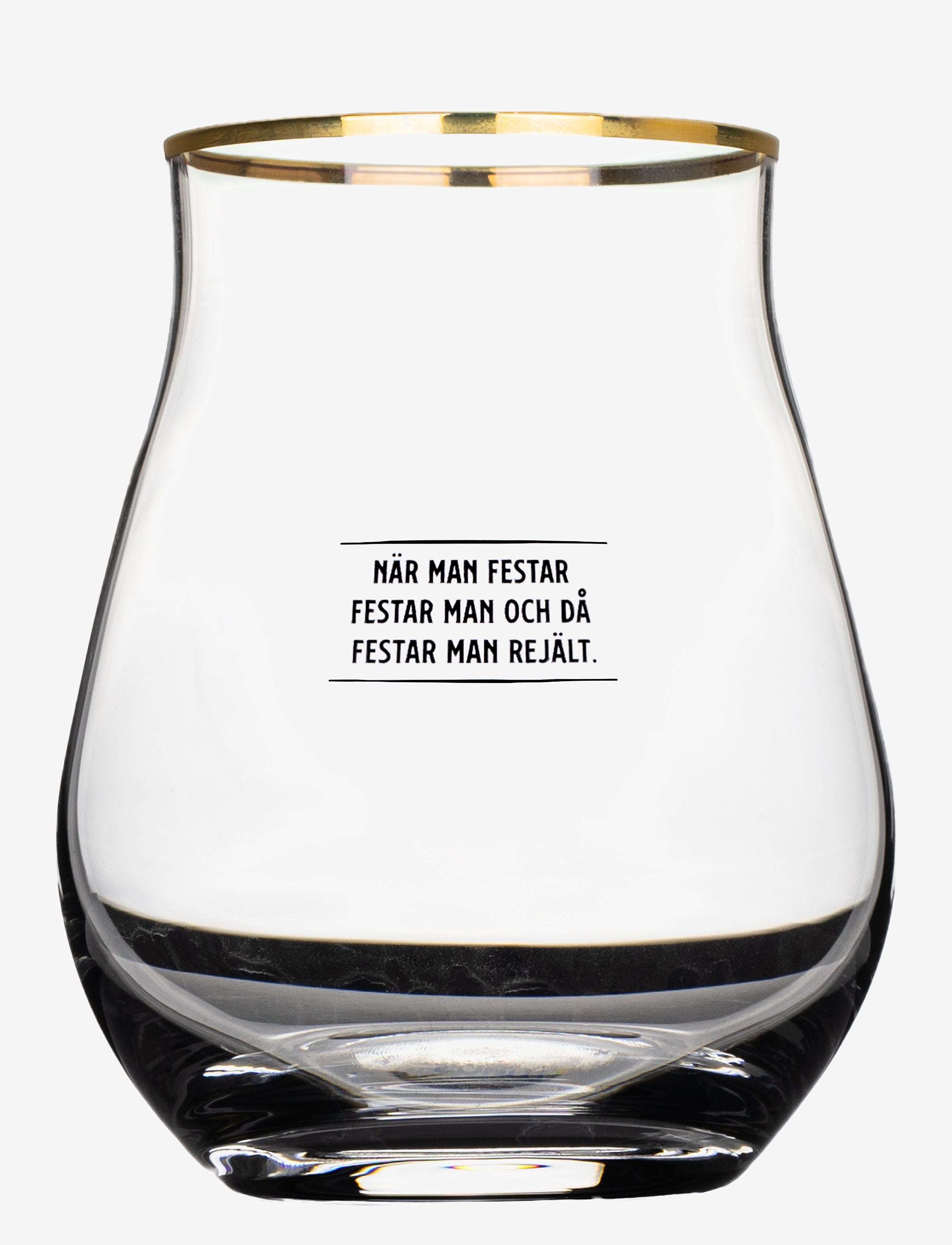 Edward Blom - Whisky / Tasting glass No:1 "När man festar" - whiskyglas & cognacglas - clear - 1