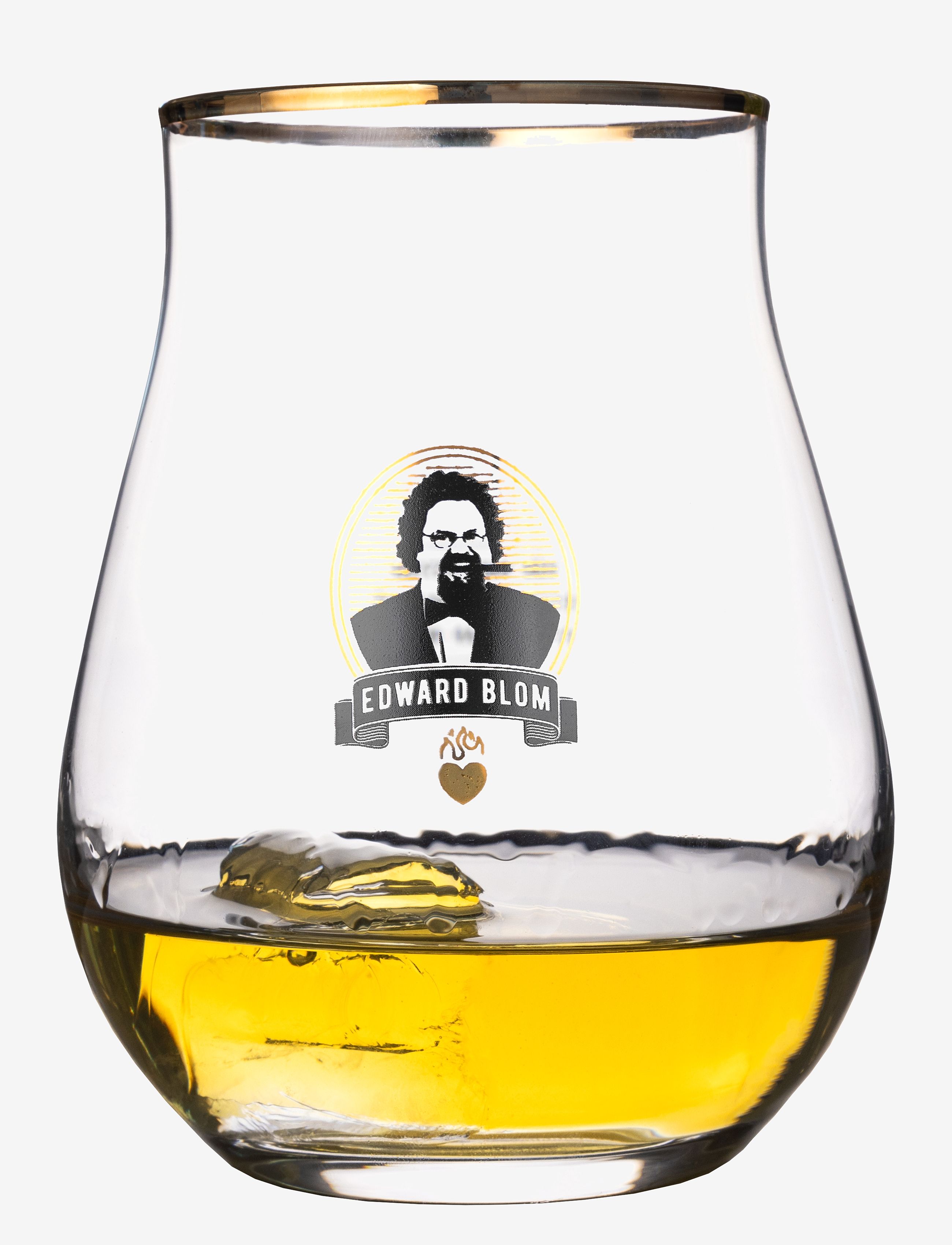 Edward Blom - Whisky / Tasting glass No:1 "När man festar" - whiskyglas & cognacglas - clear - 2