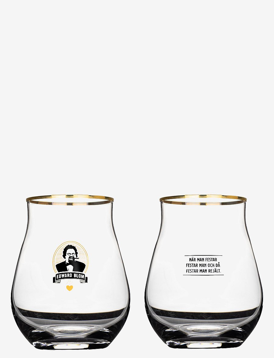 Edward Blom - Whisky / Tasting glass No:1 "När man festar" - whiskey- & cognacgläser und schwenker - clear - 3