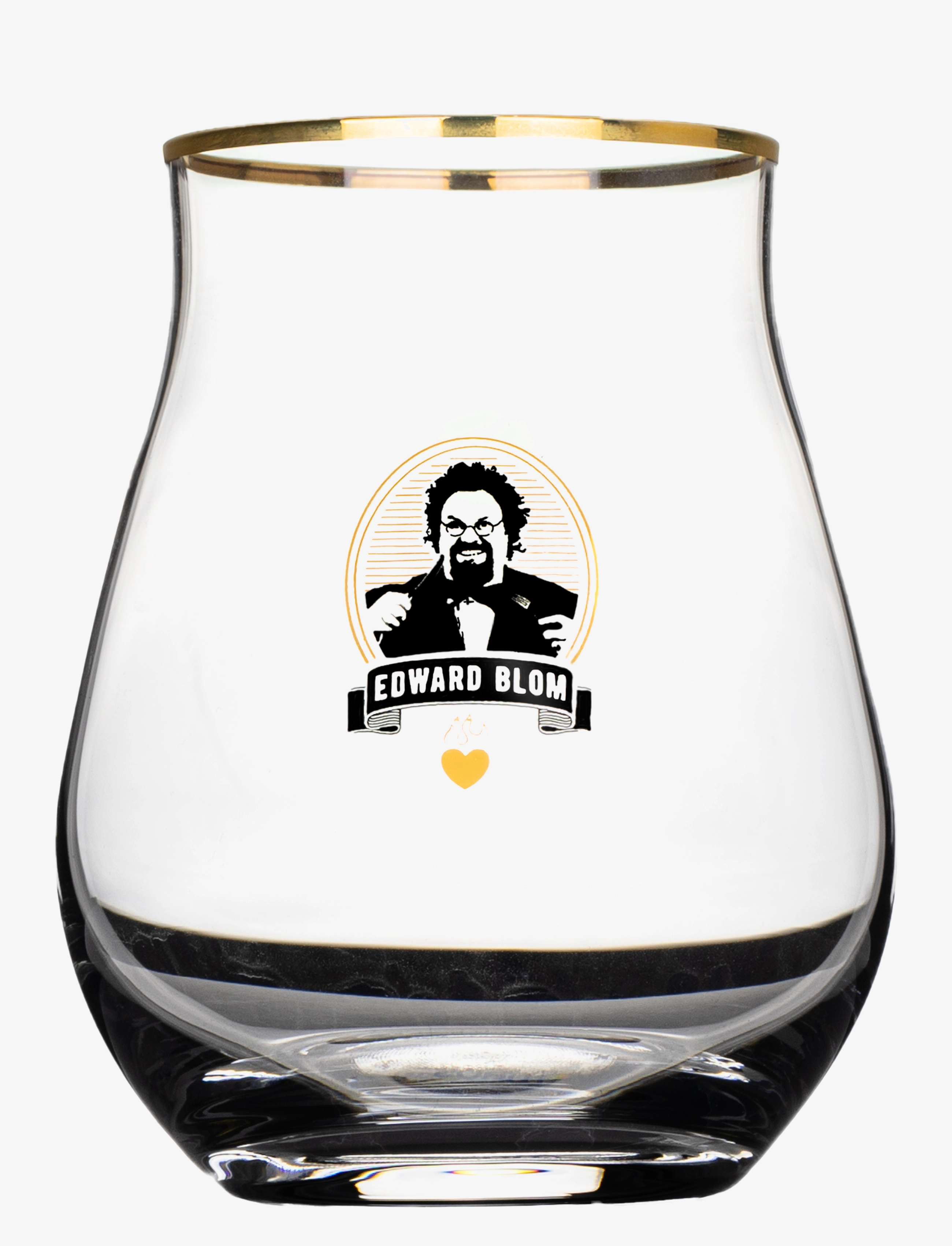 Edward Blom Whisky / Tasting Glass No:2 "Jag Gillar Fett", 42 CL, Glass, Nackt - Whiskey & Cognac Homeware