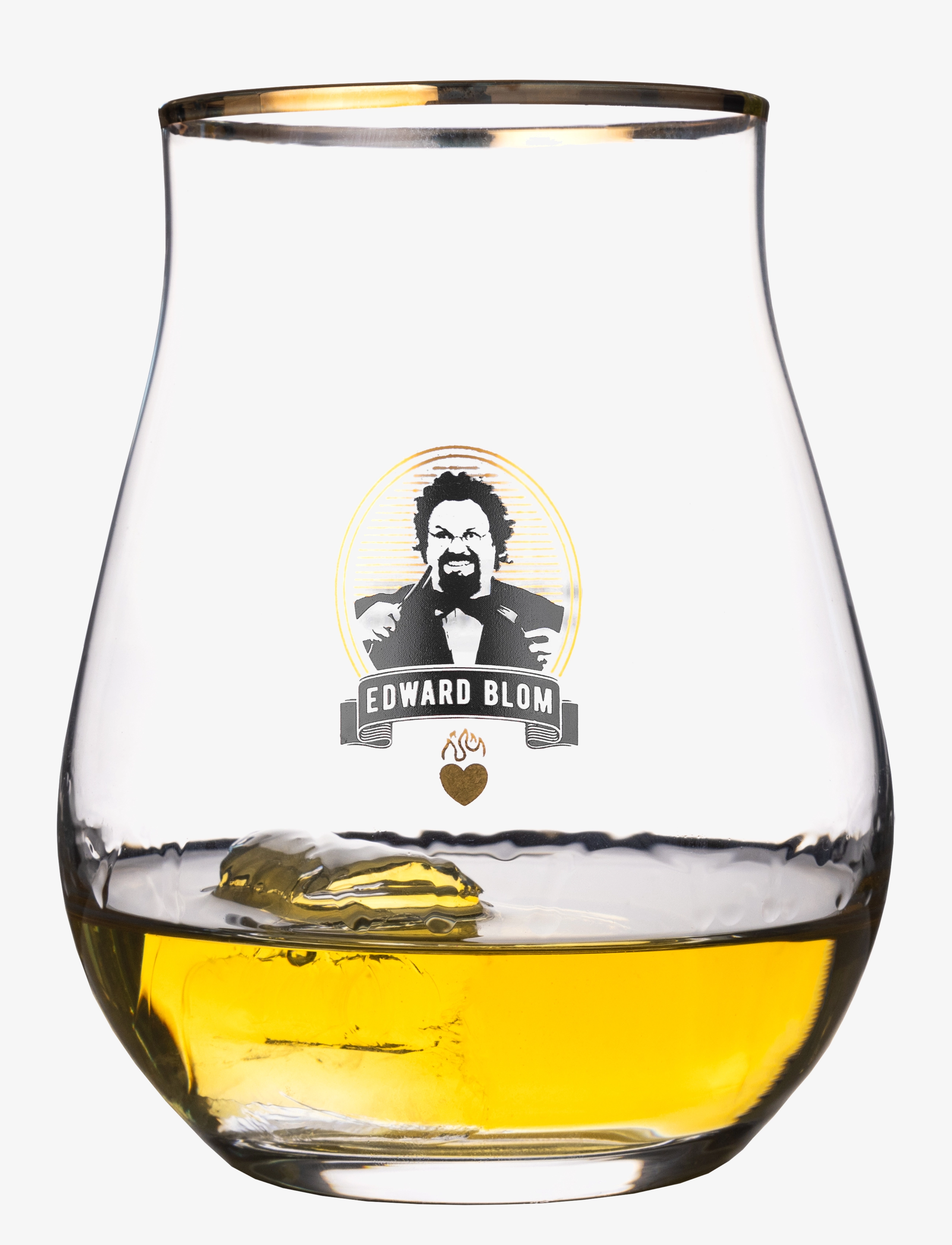 Edward Blom - Whisky / Tasting glass No:2 "Jag gillar fett" - verres à whisky & cognac - clear - 2
